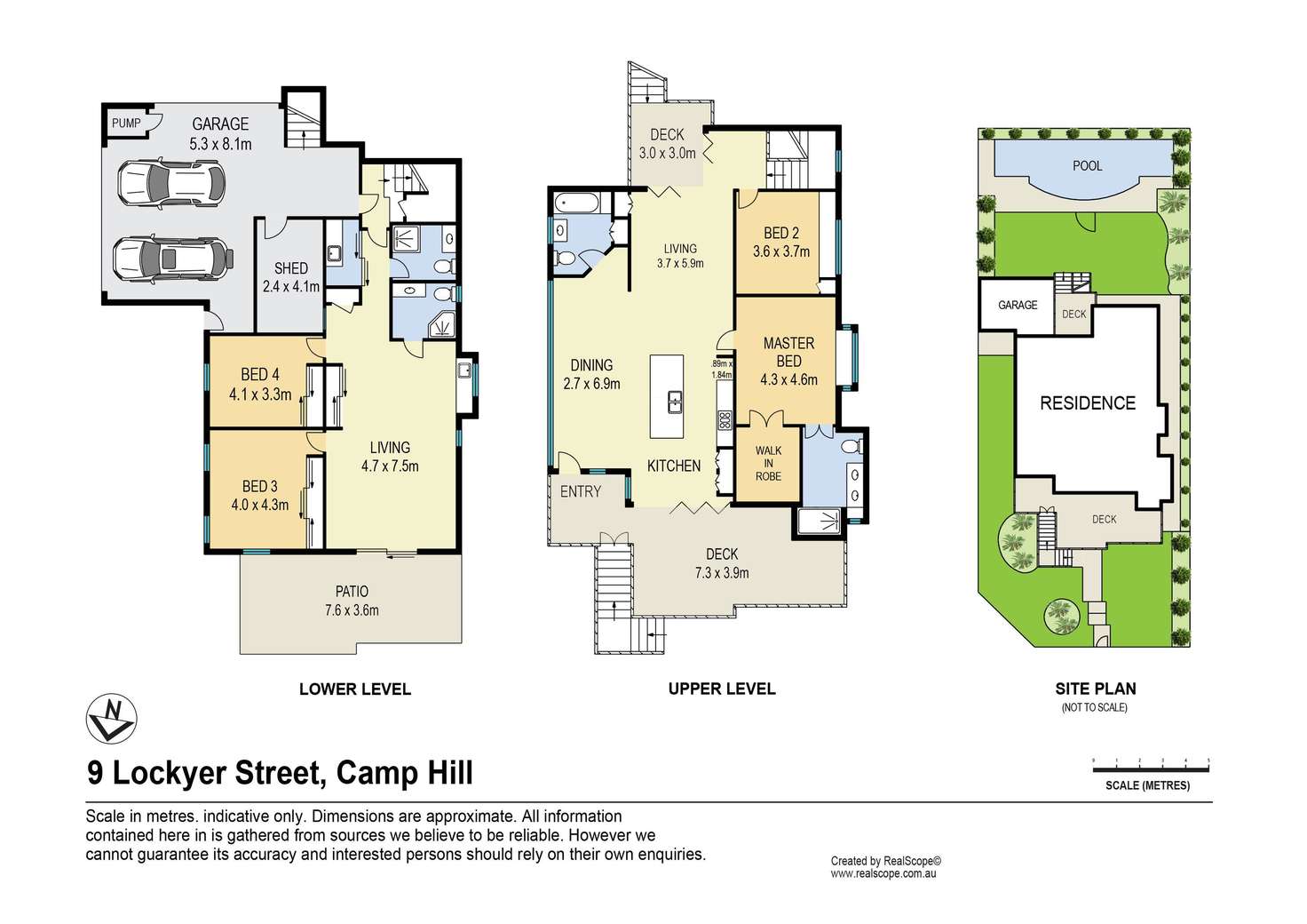 Floorplan of Homely house listing, 9 Lockyer Street, Camp Hill QLD 4152