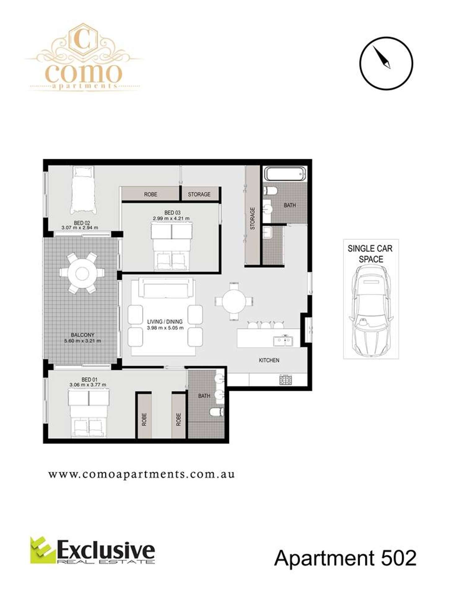 Floorplan of Homely apartment listing, 502/19-23 Short Street, Homebush NSW 2140