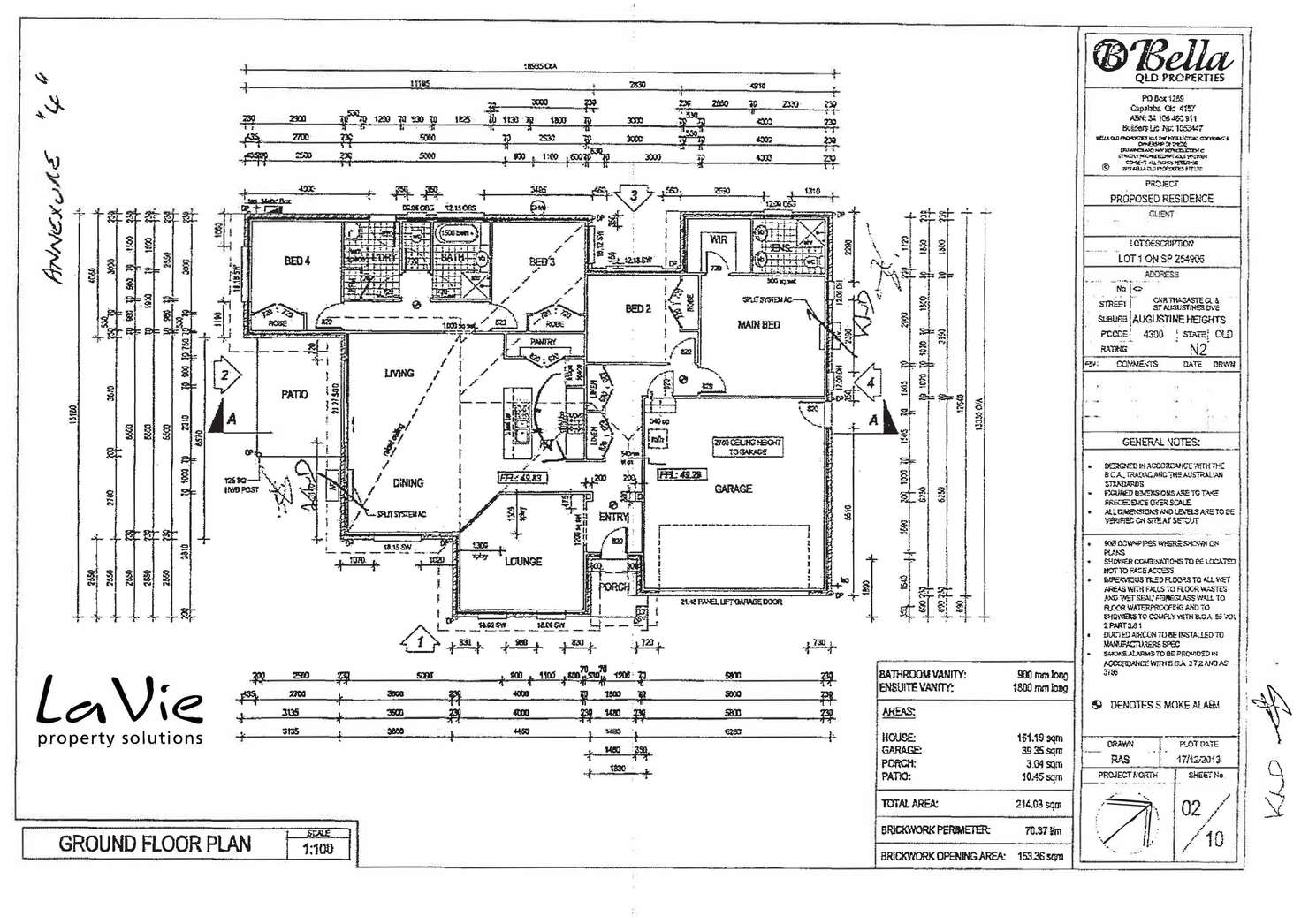 Floorplan of Homely house listing, 2 Thagaste Close, Augustine Heights QLD 4300