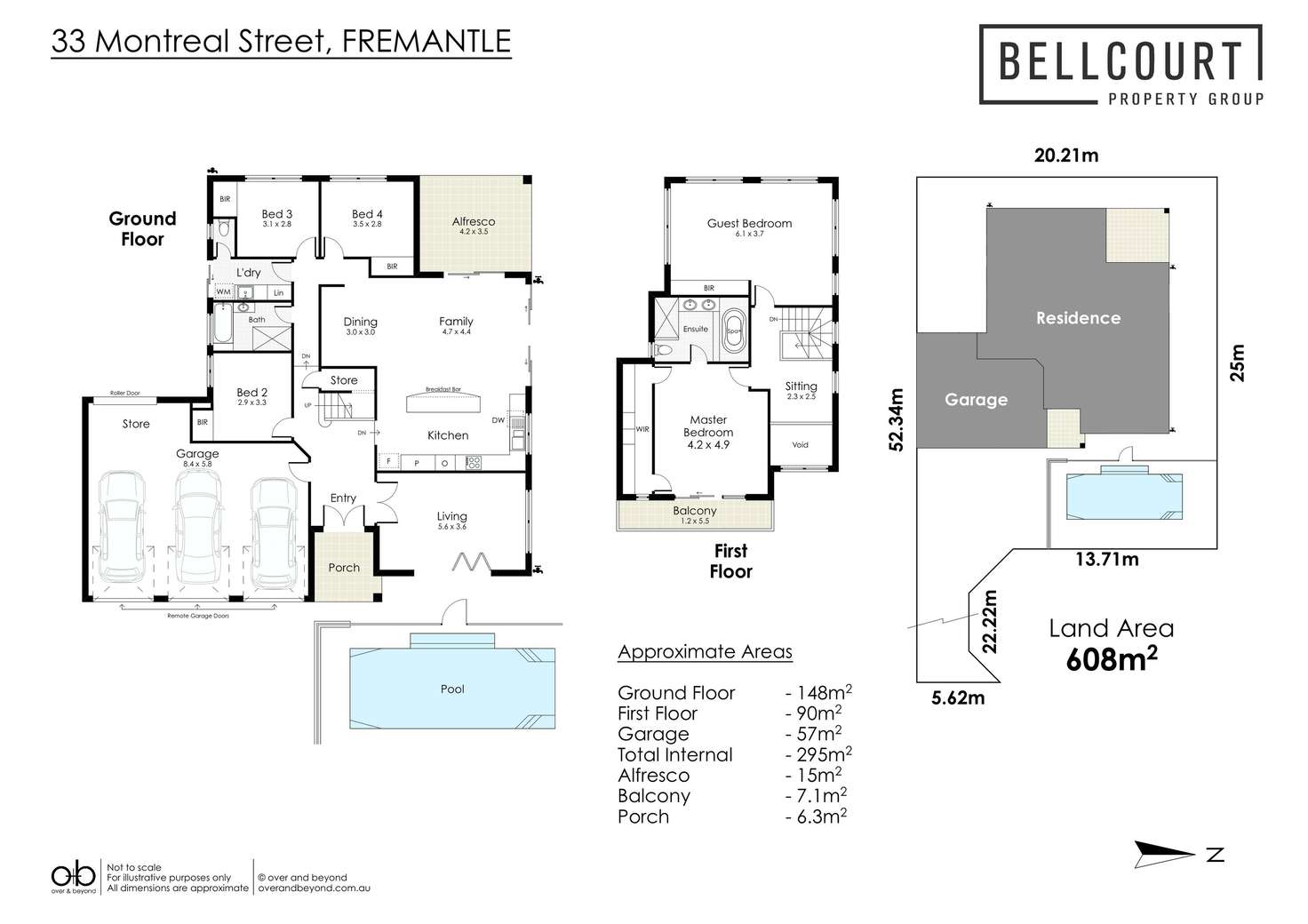 Floorplan of Homely house listing, A/33 Montreal Street, Fremantle WA 6160