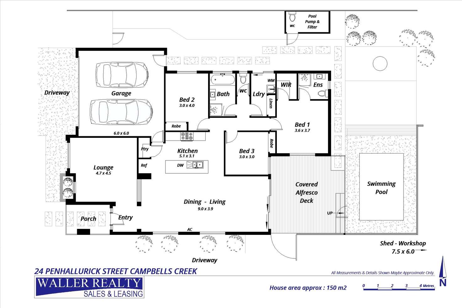 Floorplan of Homely house listing, 24 Penhallurick Street, Campbells Creek VIC 3451