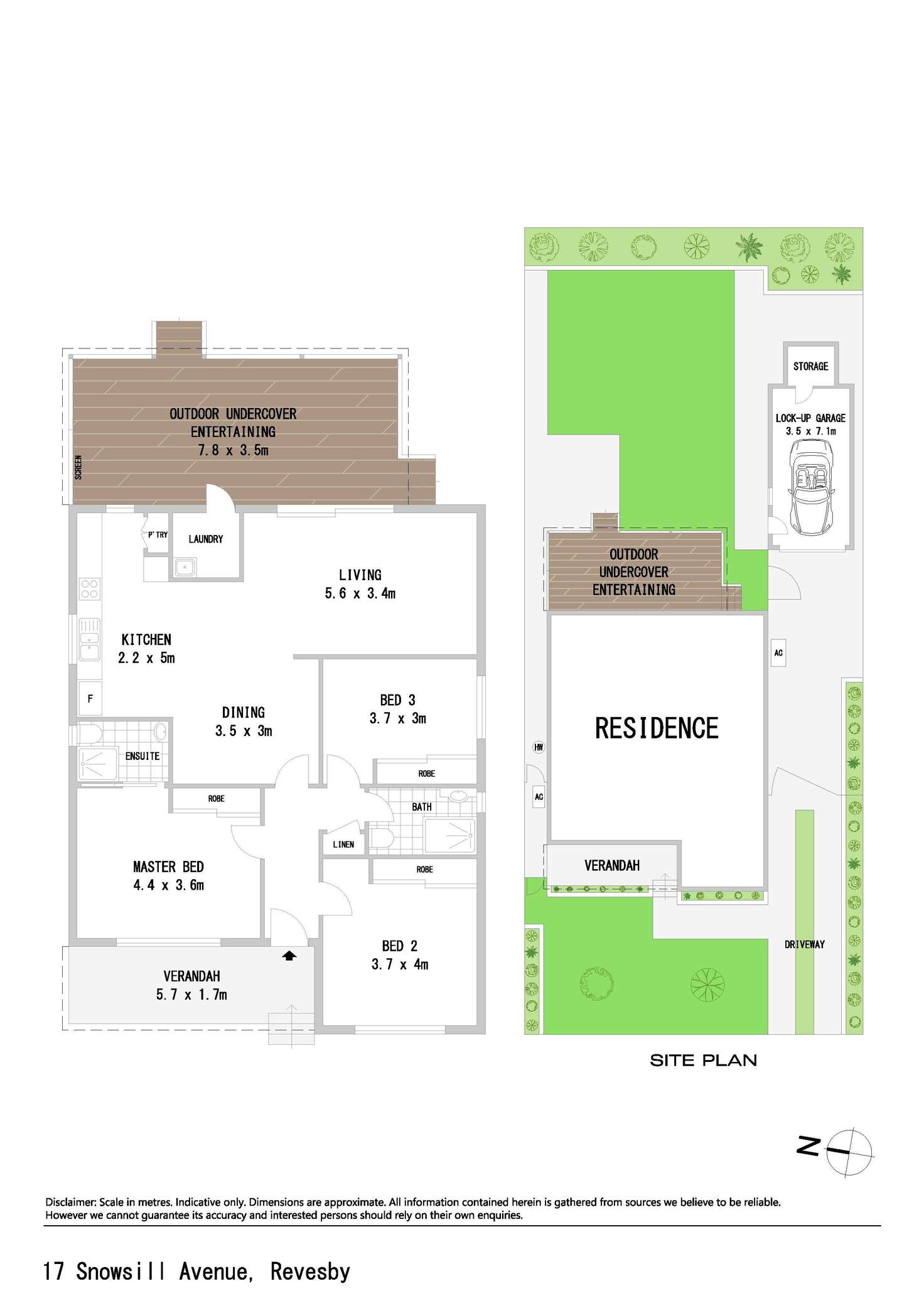 Floorplan of Homely house listing, 17 Snowsill Avenue, Revesby NSW 2212