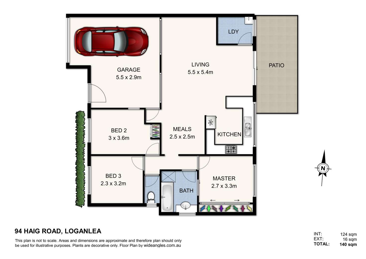 Floorplan of Homely house listing, 94 Haig Road, Loganlea QLD 4131