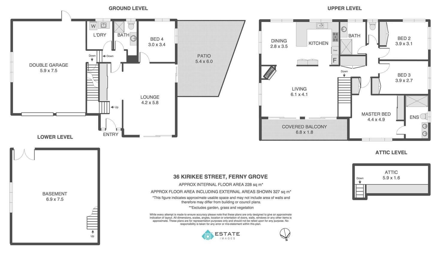 Floorplan of Homely house listing, 36 Kirikee Street, Ferny Grove QLD 4055