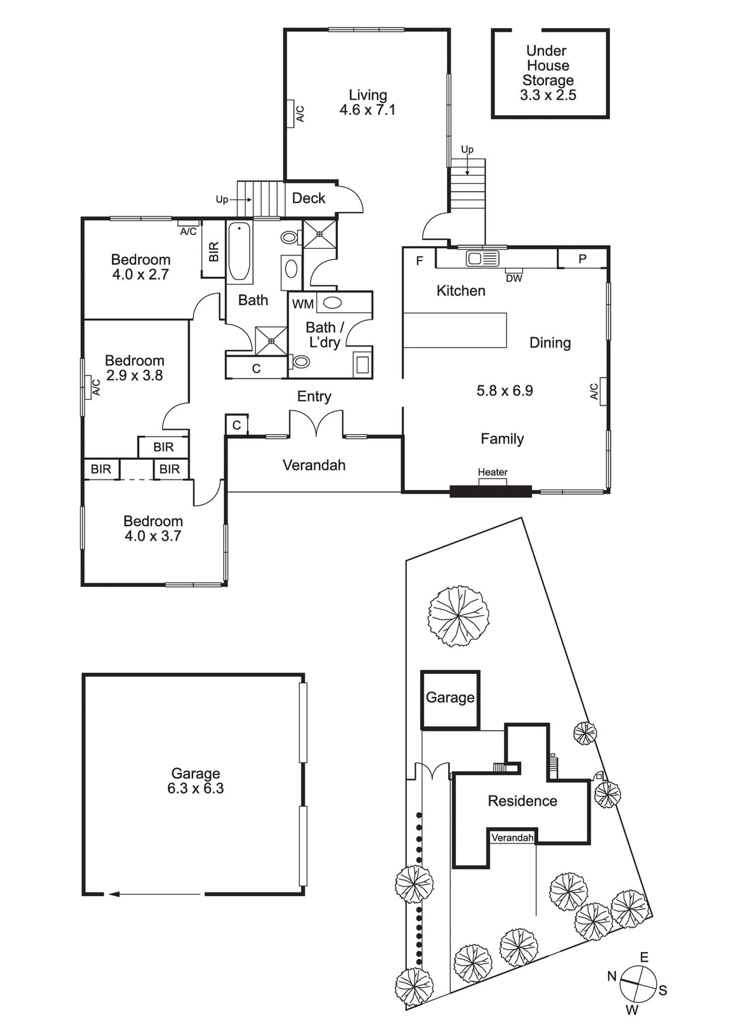 Floorplan of Homely house listing, 1157 Frankston - Flinders Road, Somerville VIC 3912