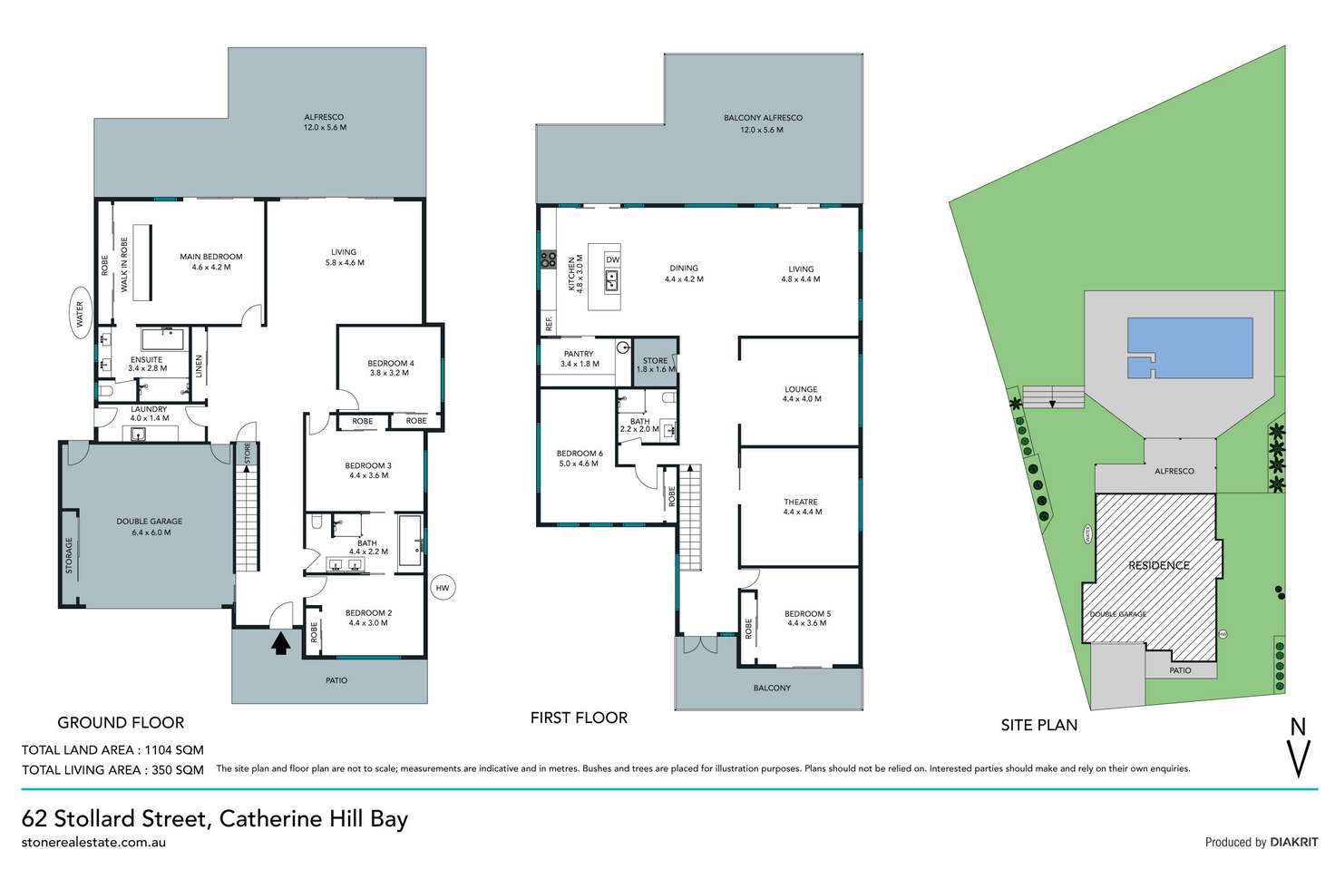 Floorplan of Homely house listing, 62 Stollard Street, Catherine Hill Bay NSW 2281