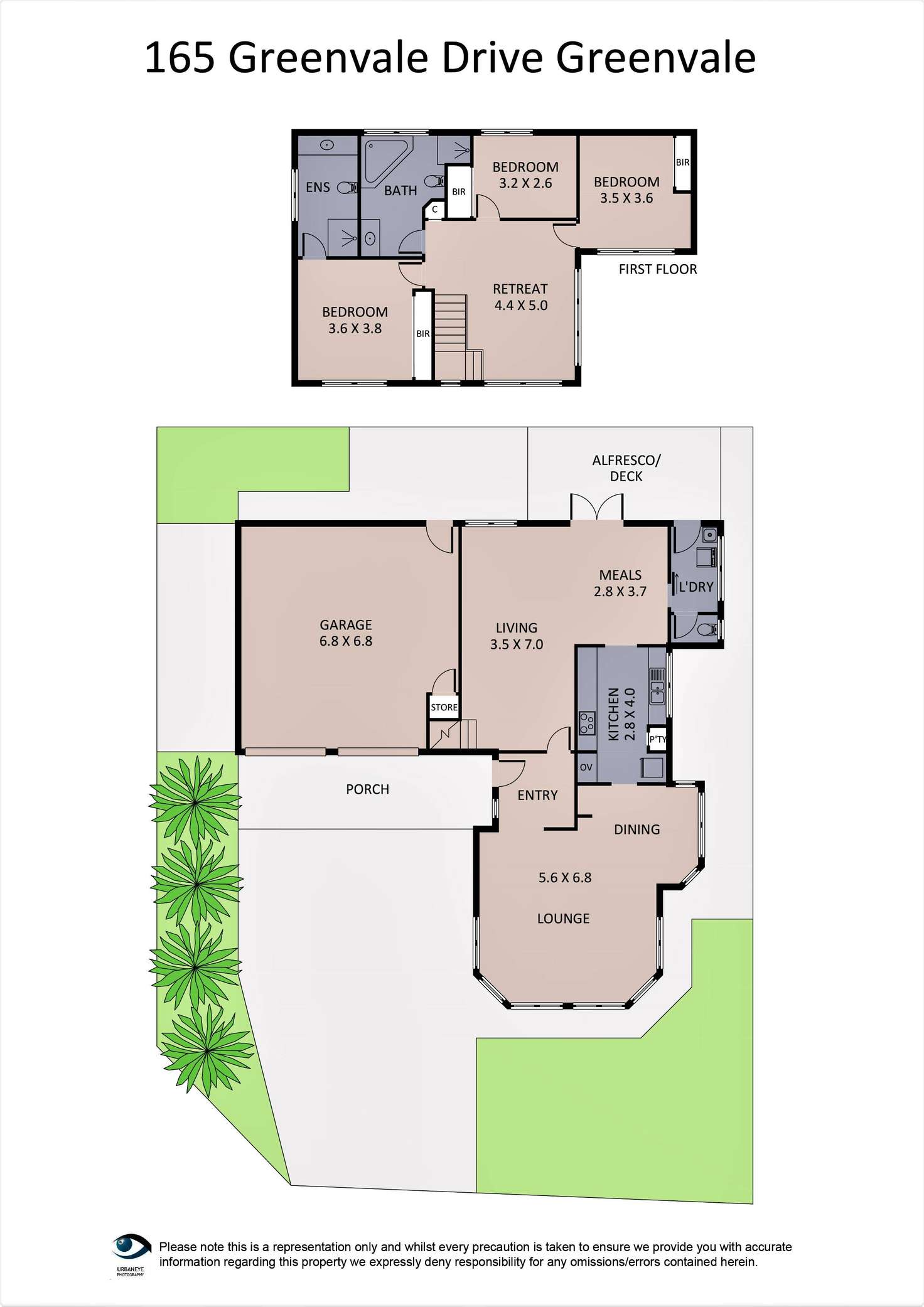 Floorplan of Homely house listing, 165 Greenvale Drive, Greenvale VIC 3059