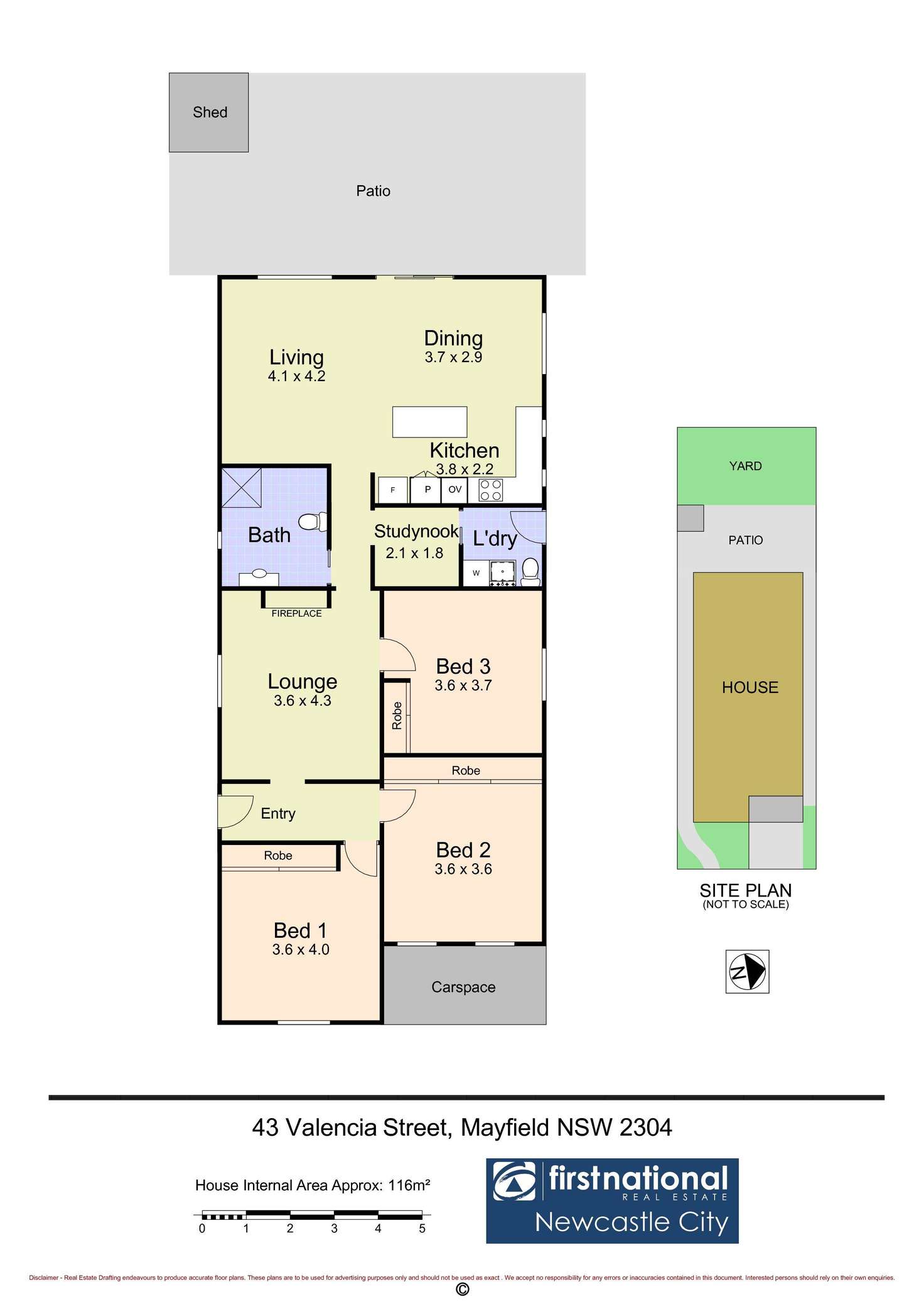 Floorplan of Homely house listing, 43 Valencia Street, Mayfield NSW 2304