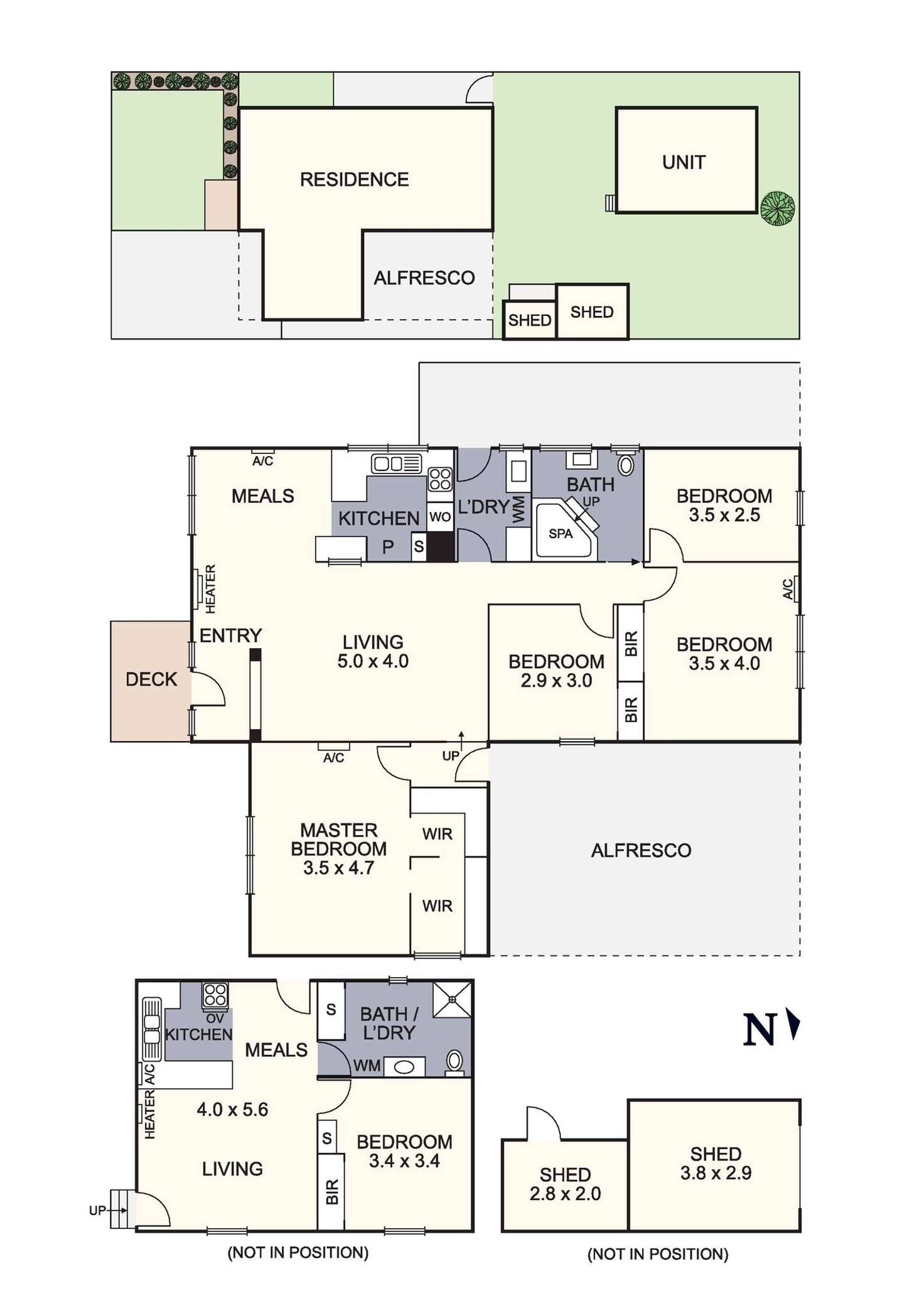 Floorplan of Homely house listing, 42 Circle Drive, Cranbourne VIC 3977