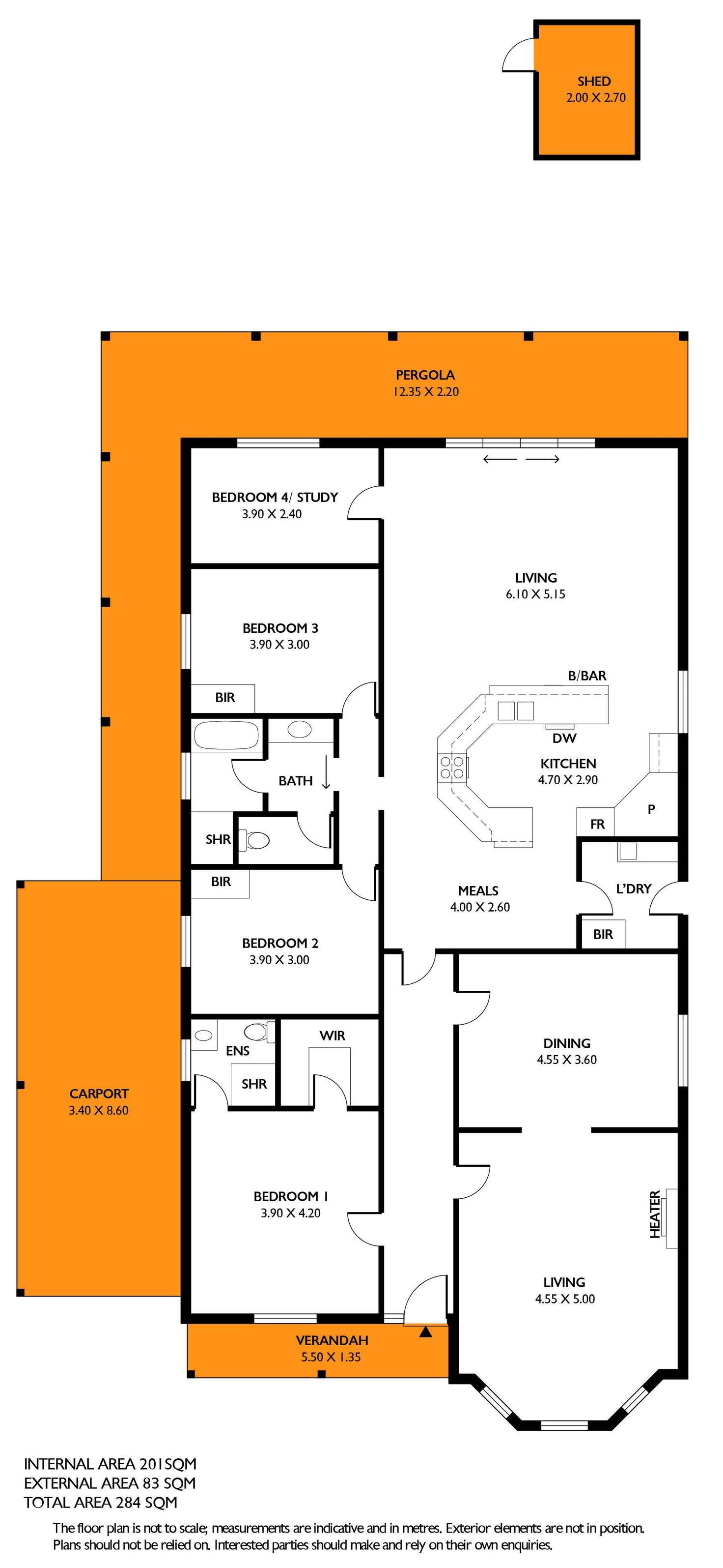 Floorplan of Homely house listing, 8 Wahroonga Avenue, Wattle Park SA 5066