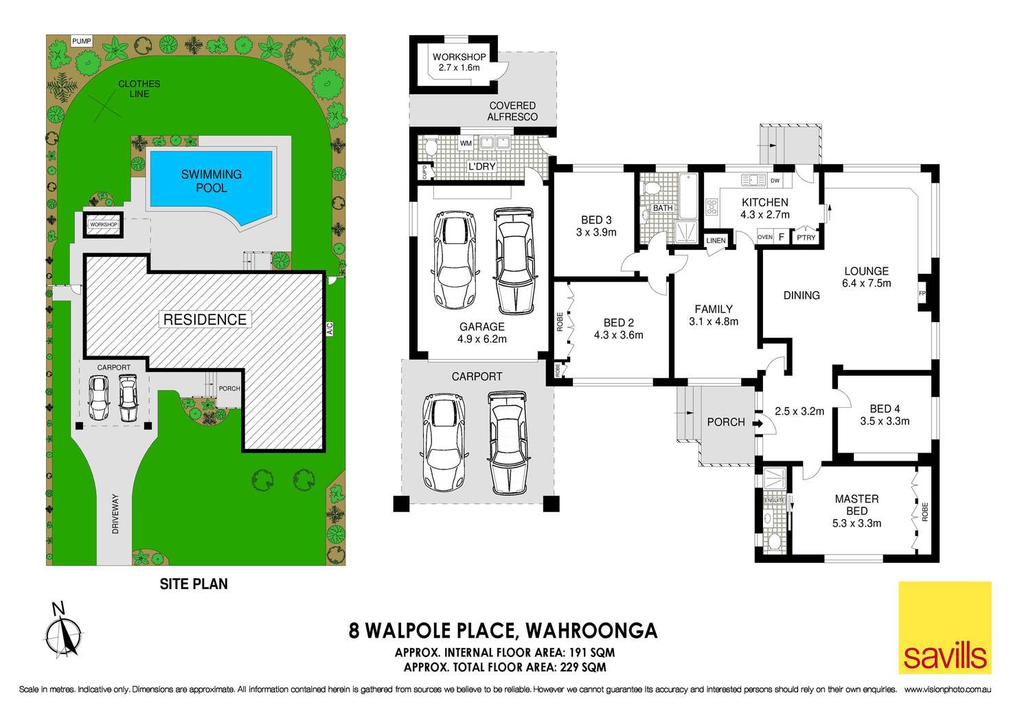Floorplan of Homely house listing, 8 Walpole Place, Wahroonga NSW 2076