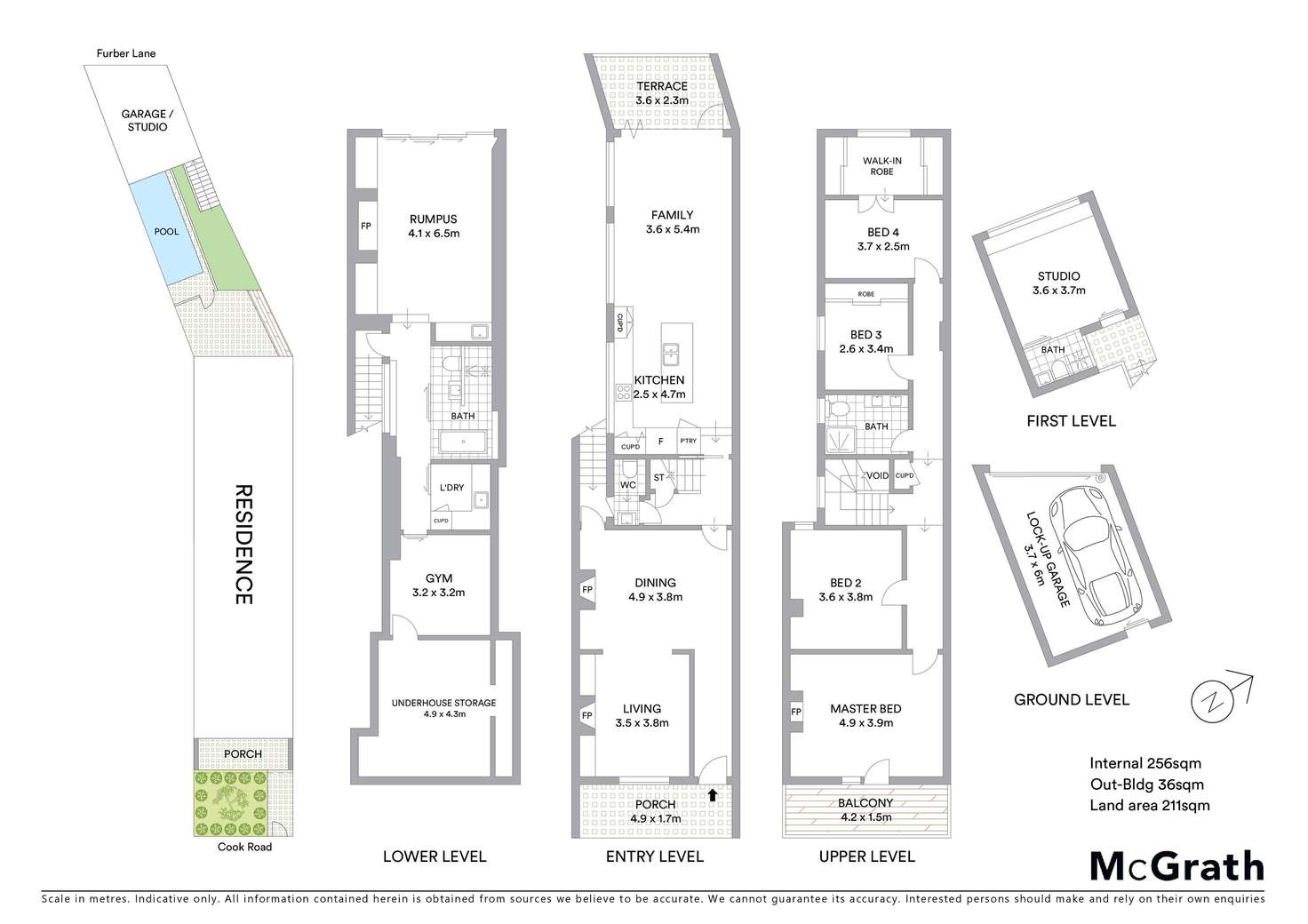 Floorplan of Homely house listing, 20 Cook Road, Centennial Park NSW 2021