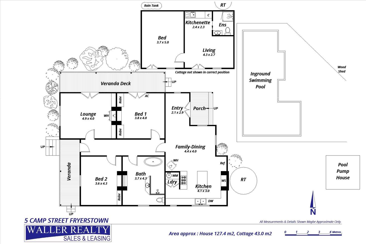 Floorplan of Homely house listing, 5 Camp Street, Fryerstown VIC 3451