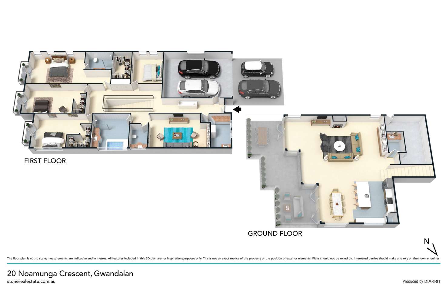 Floorplan of Homely house listing, 20 Noamunga Crescent, Gwandalan NSW 2259