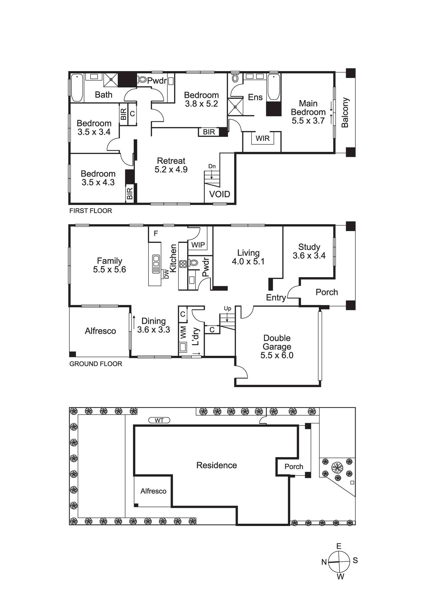 Floorplan of Homely house listing, 10 Ambient Way, Point Cook VIC 3030