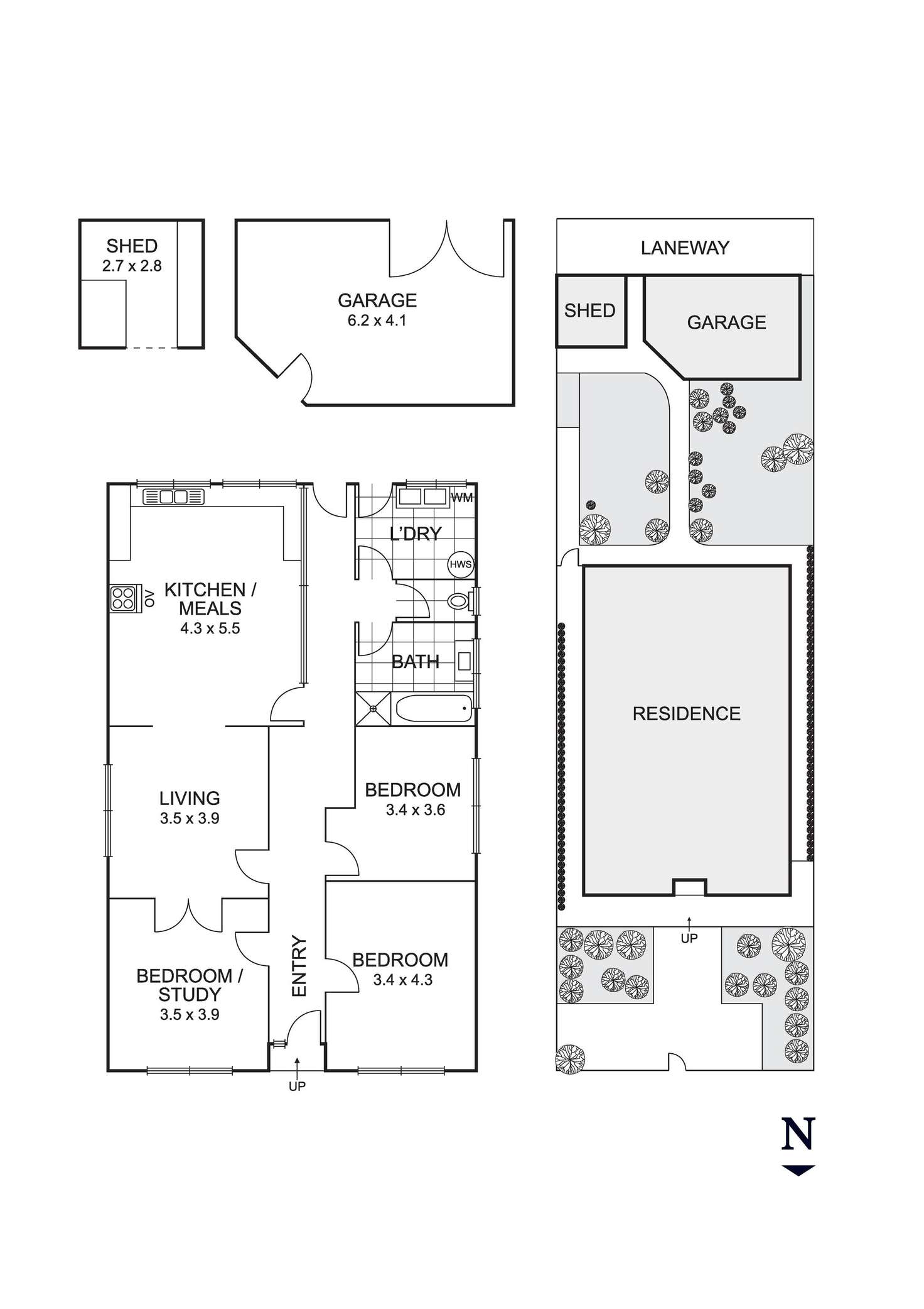 Floorplan of Homely house listing, 32 Sargood Street, Coburg VIC 3058
