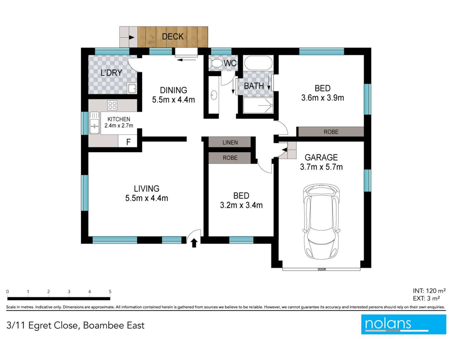 Floorplan of Homely villa listing, 3/11 Egret Close, Boambee East NSW 2452