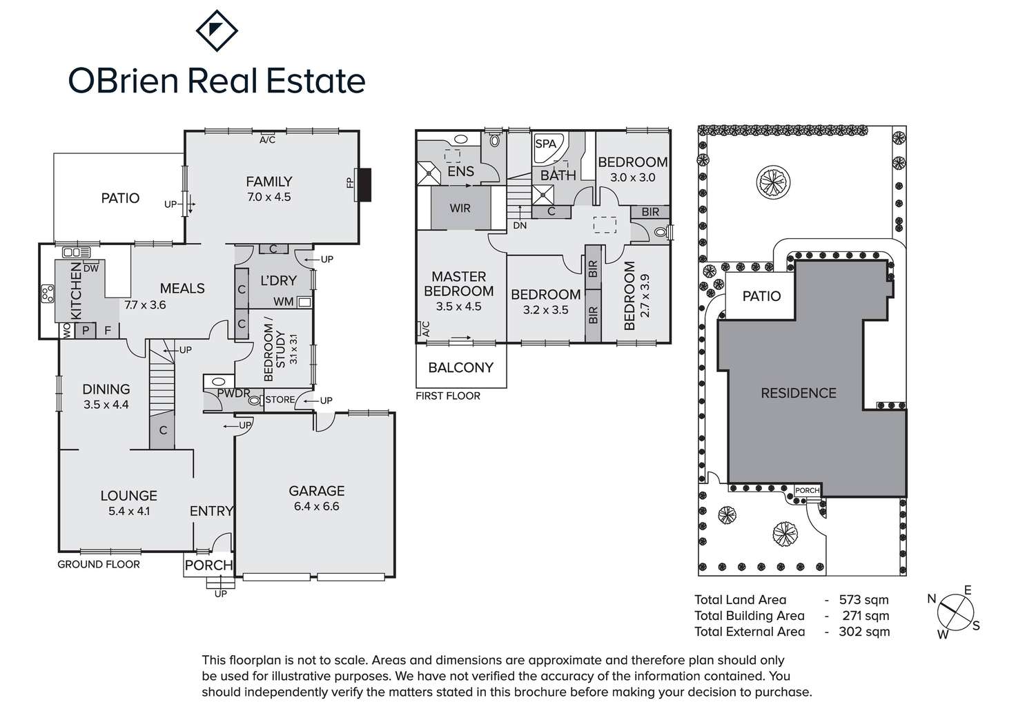 Floorplan of Homely house listing, 62 Glenelg Drive, Mentone VIC 3194