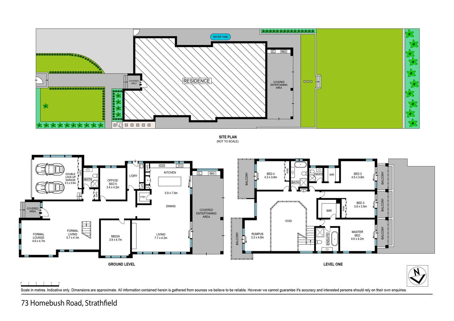 Floorplan of Homely house listing, 73 Homebush Road, Strathfield NSW 2135