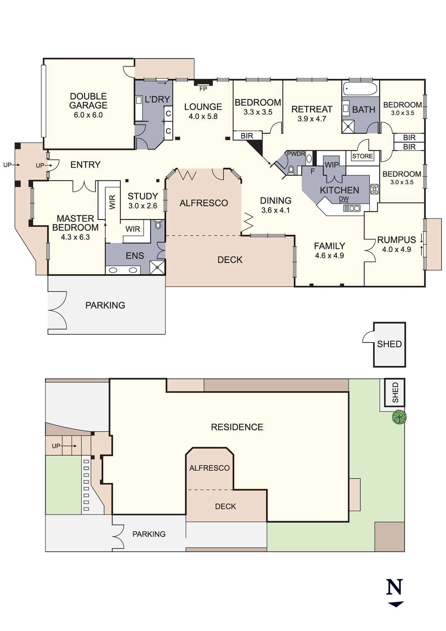 Floorplan of Homely house listing, 3 Golden Elm Way, Lyndhurst VIC 3975