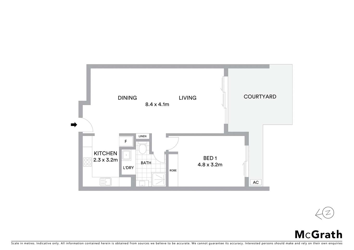 Floorplan of Homely unit listing, 29/21 Christina Stead Street, Franklin ACT 2913