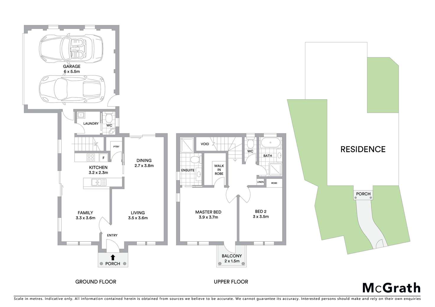 Floorplan of Homely townhouse listing, 1/2 Goldman Street, Bruce ACT 2617