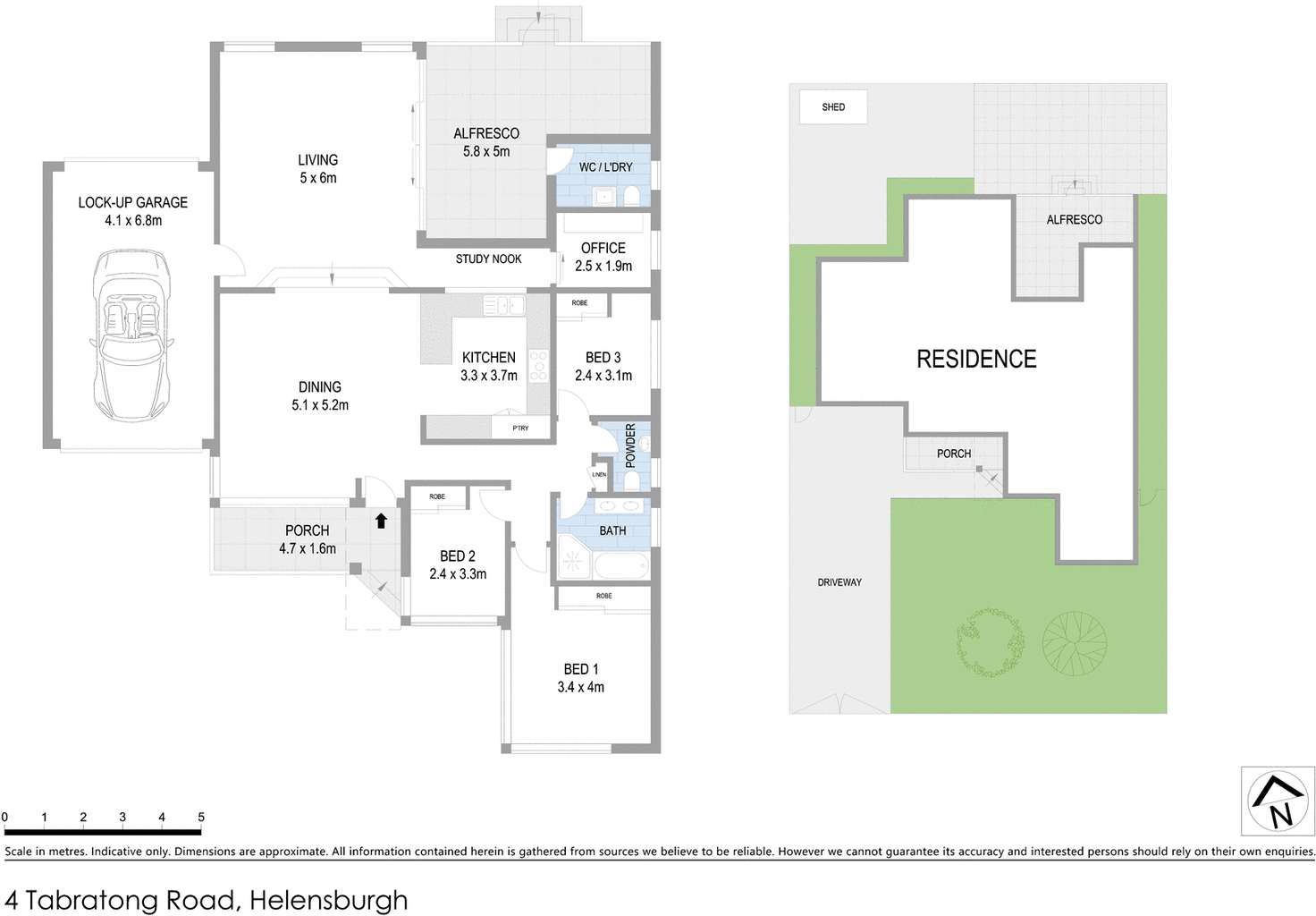 Floorplan of Homely house listing, 4 Tabratong Road, Helensburgh NSW 2508