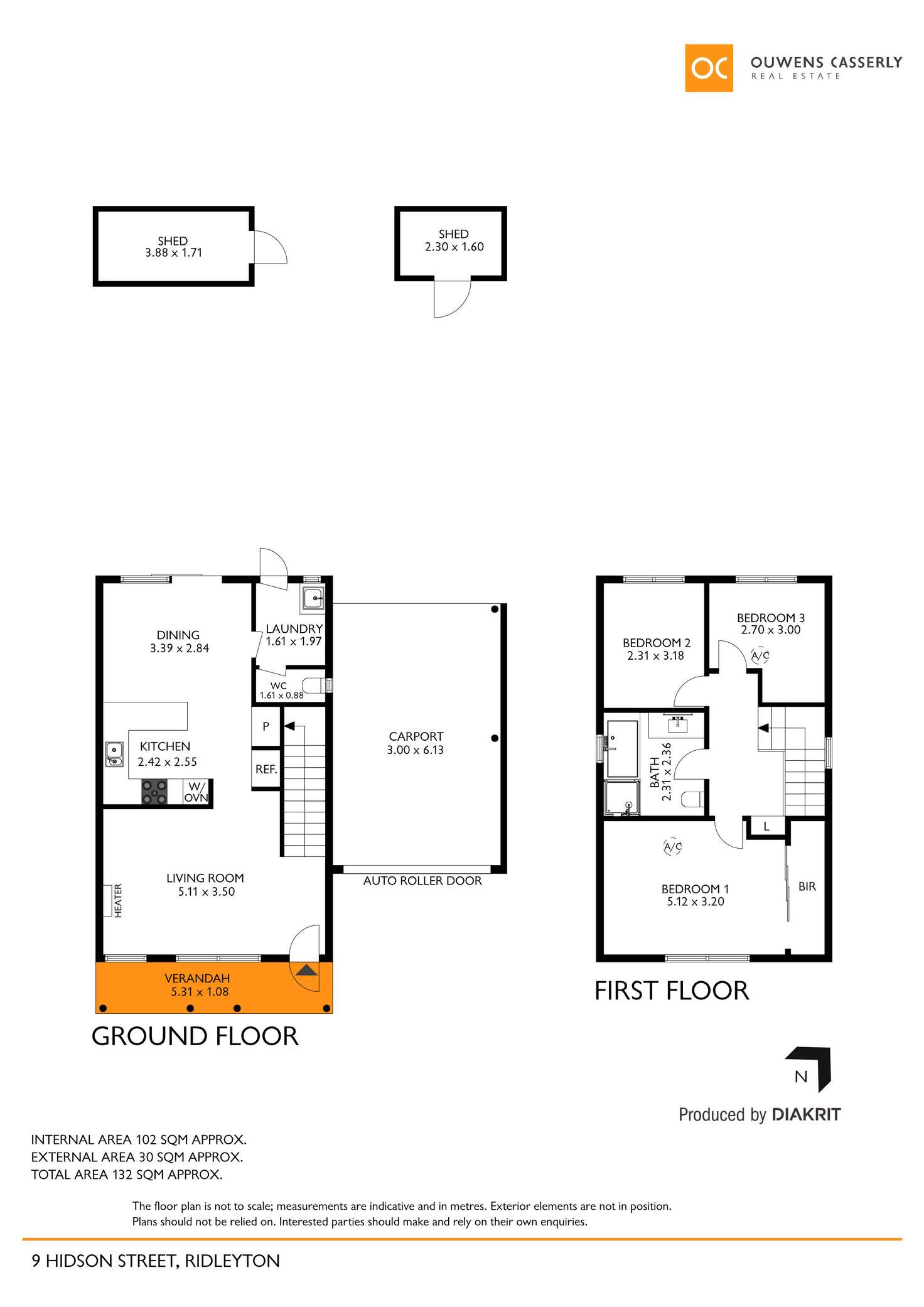 Floorplan of Homely house listing, 9 Hidson Street, Ridleyton SA 5008