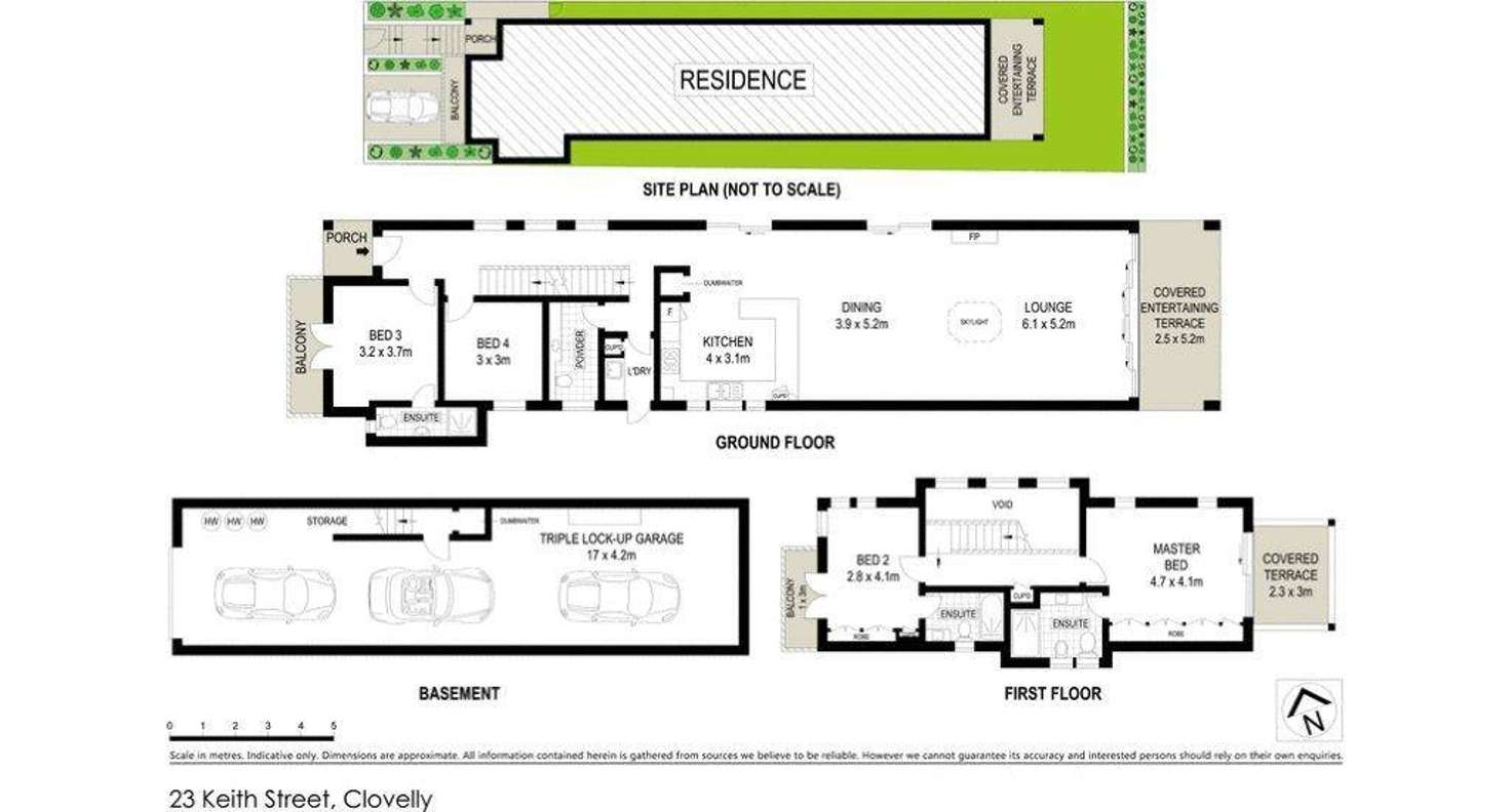 Floorplan of Homely house listing, 23 Keith Street, Clovelly NSW 2031