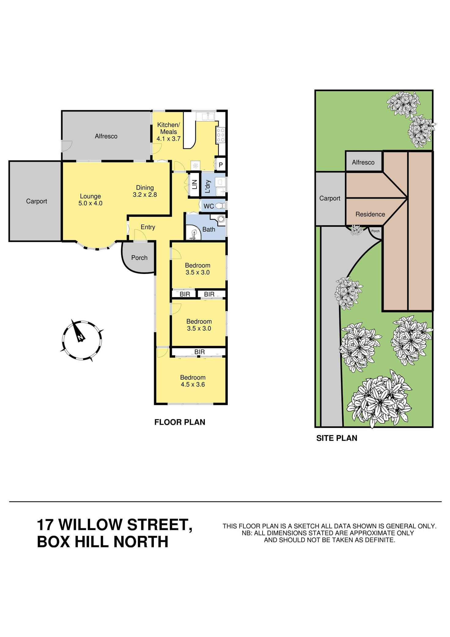 Floorplan of Homely house listing, 17 Willow Street, Box Hill North VIC 3129