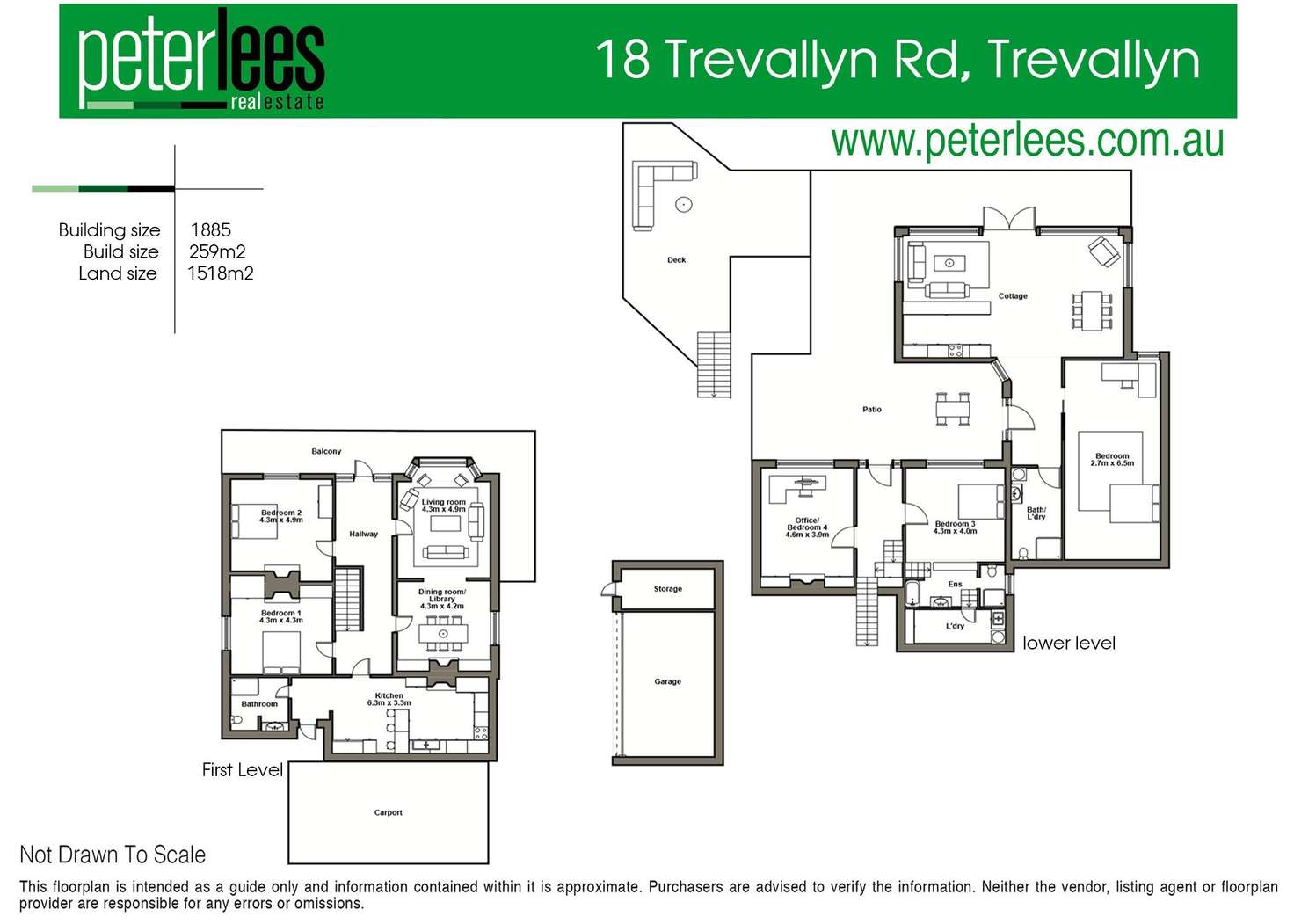 Floorplan of Homely house listing, 18 Trevallyn Road, Trevallyn TAS 7250