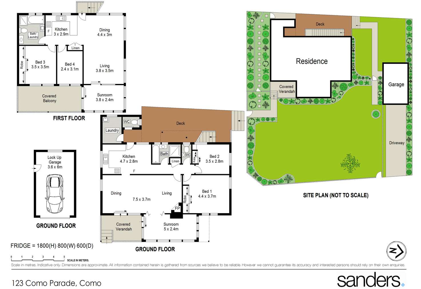 Floorplan of Homely house listing, 123 Como Parade, Como NSW 2226