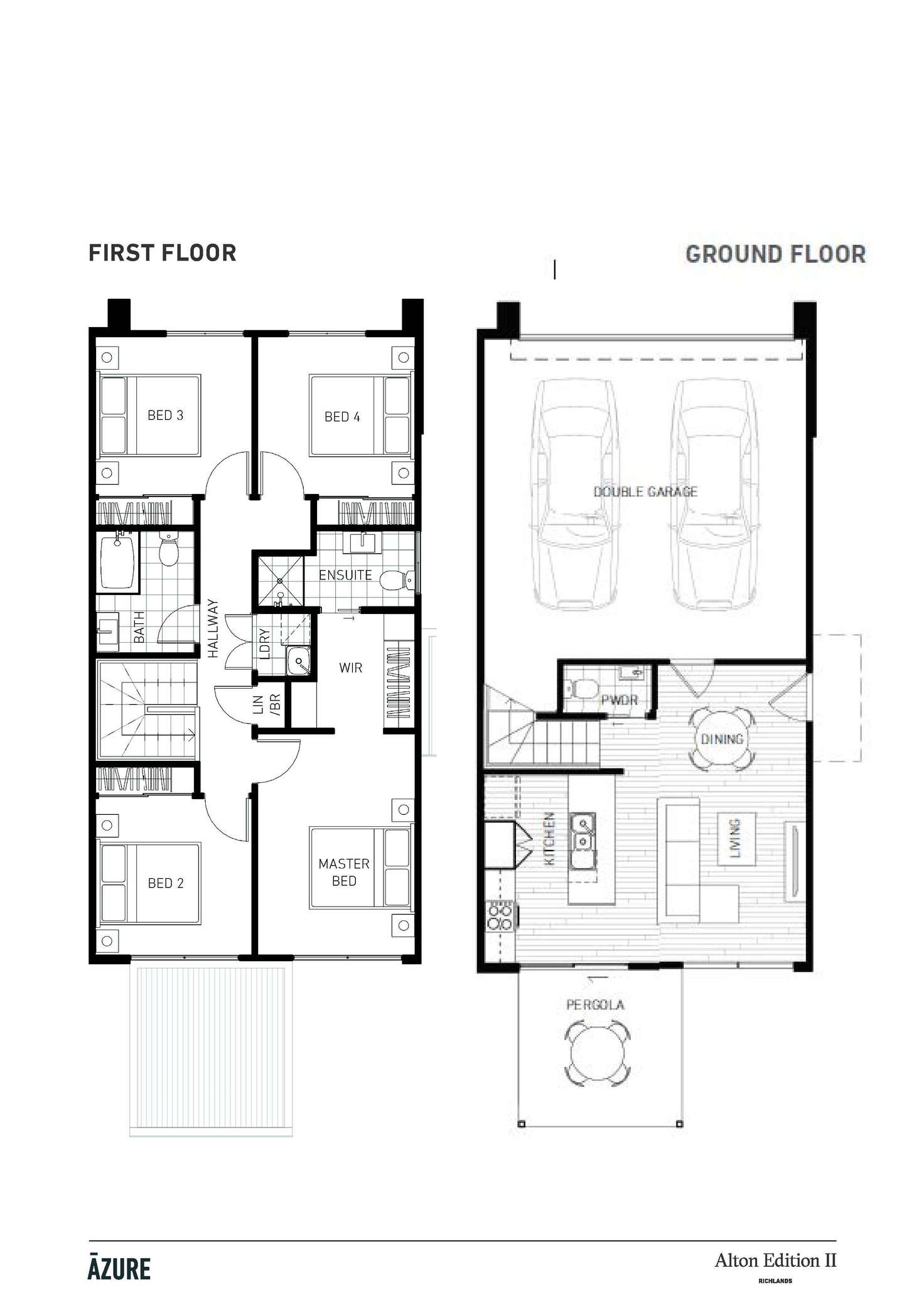 Floorplan of Homely townhouse listing, 121/164 Government Road, Richlands QLD 4077