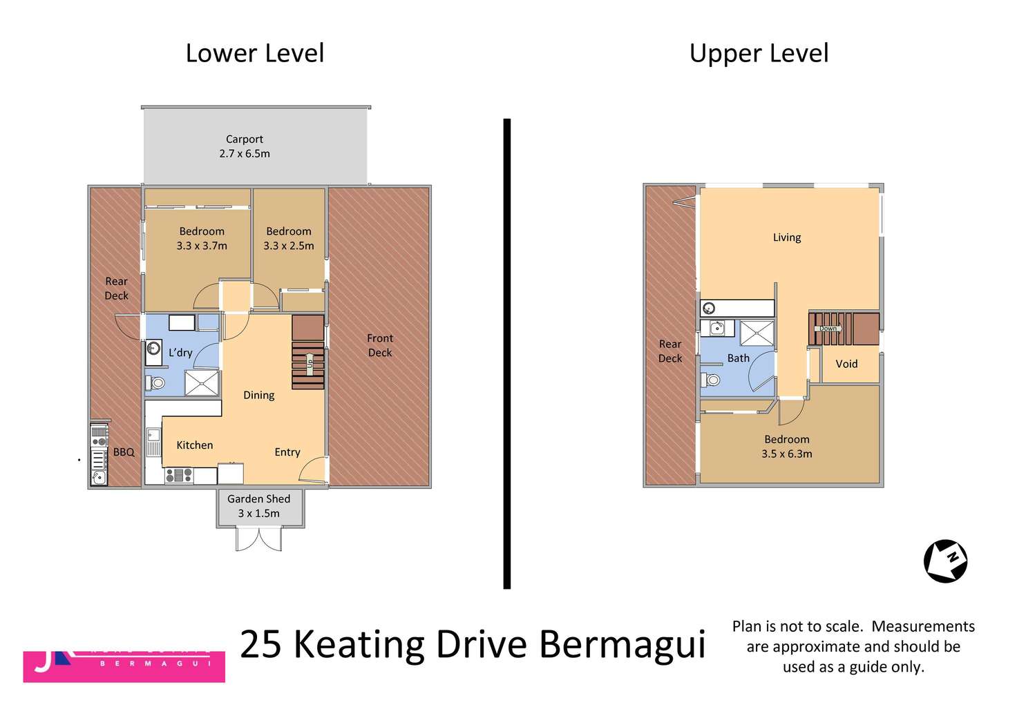 Floorplan of Homely house listing, 25 Keating Drive, Bermagui NSW 2546