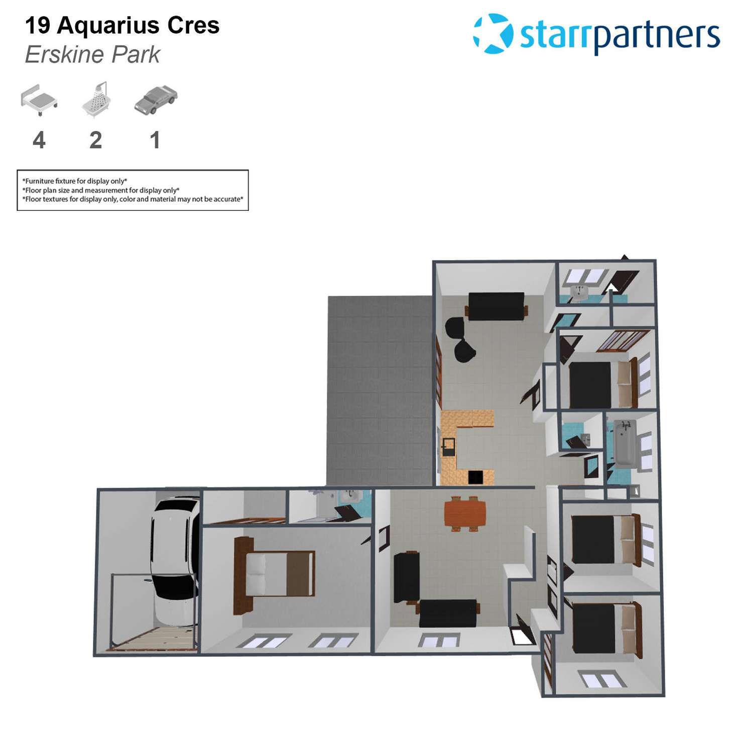 Floorplan of Homely house listing, 19 Aquarius Crescent, Erskine Park NSW 2759