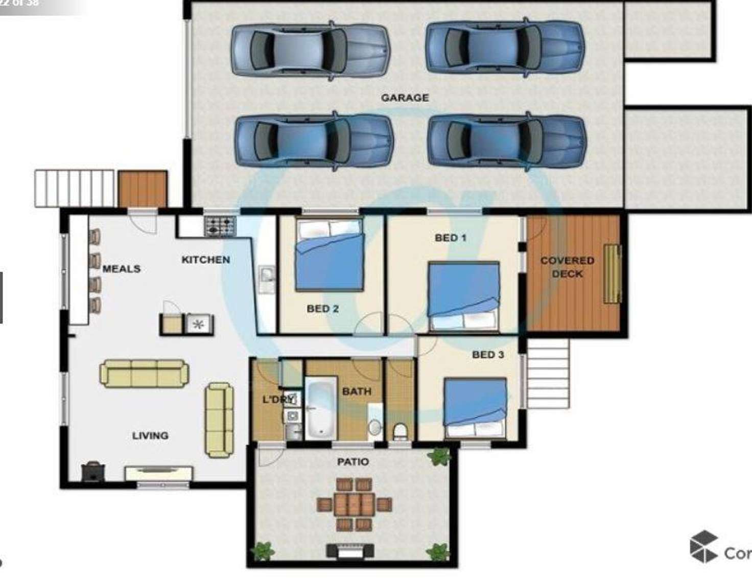 Floorplan of Homely house listing, 18 Carlotta Street, Slacks Creek QLD 4127