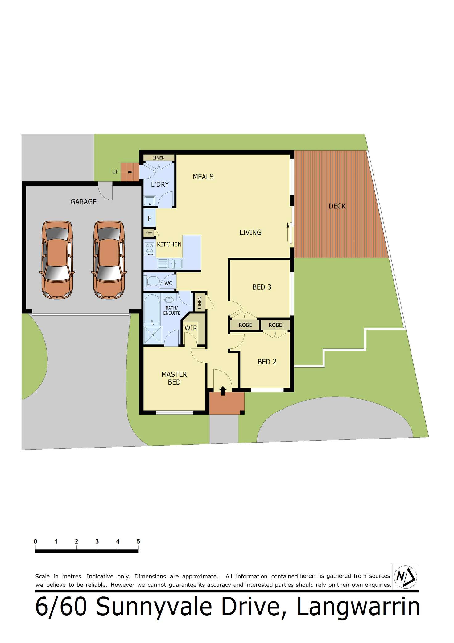 Floorplan of Homely unit listing, 6/60 Sunny Vale Drive, Langwarrin VIC 3910
