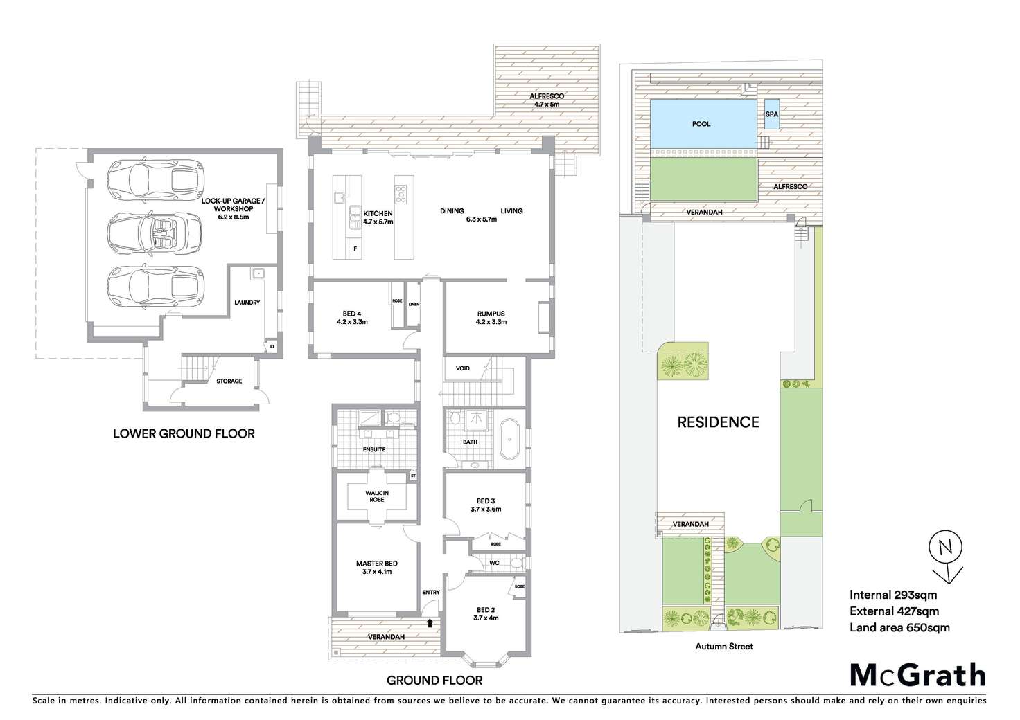 Floorplan of Homely house listing, 273 Autumn Street, Manifold Heights VIC 3218