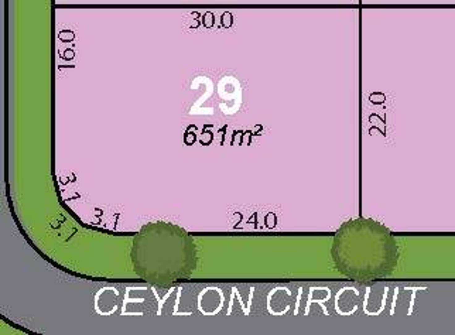 Floorplan of Homely residentialLand listing, 19 Ceylon Circuit, Griffin QLD 4503