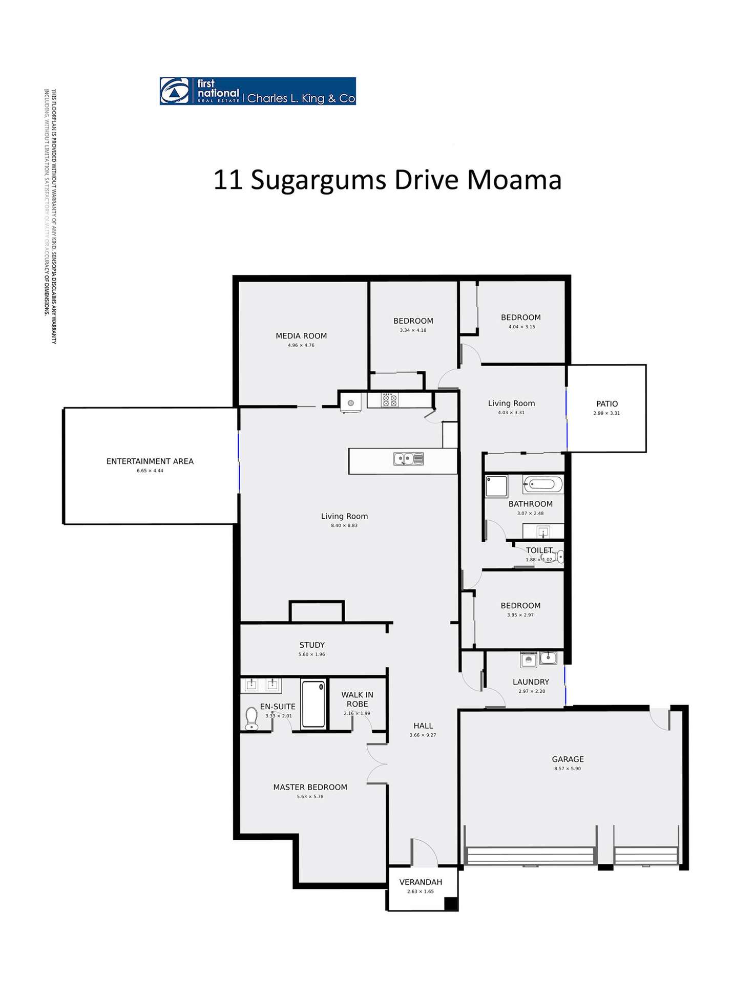 Floorplan of Homely house listing, 11 Sugargums Drive, Moama NSW 2731