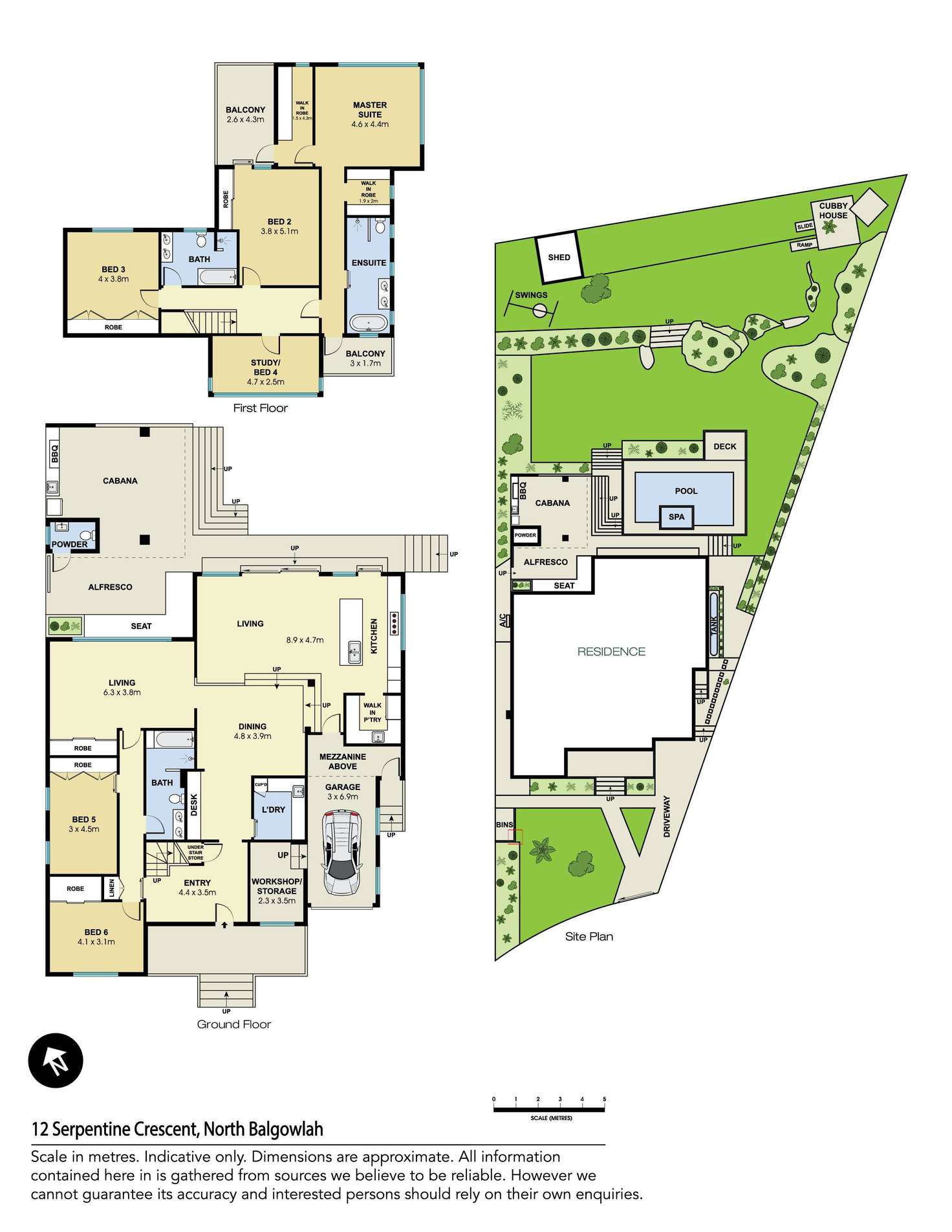 Floorplan of Homely house listing, 12 Serpentine Crescent, North Balgowlah NSW 2093