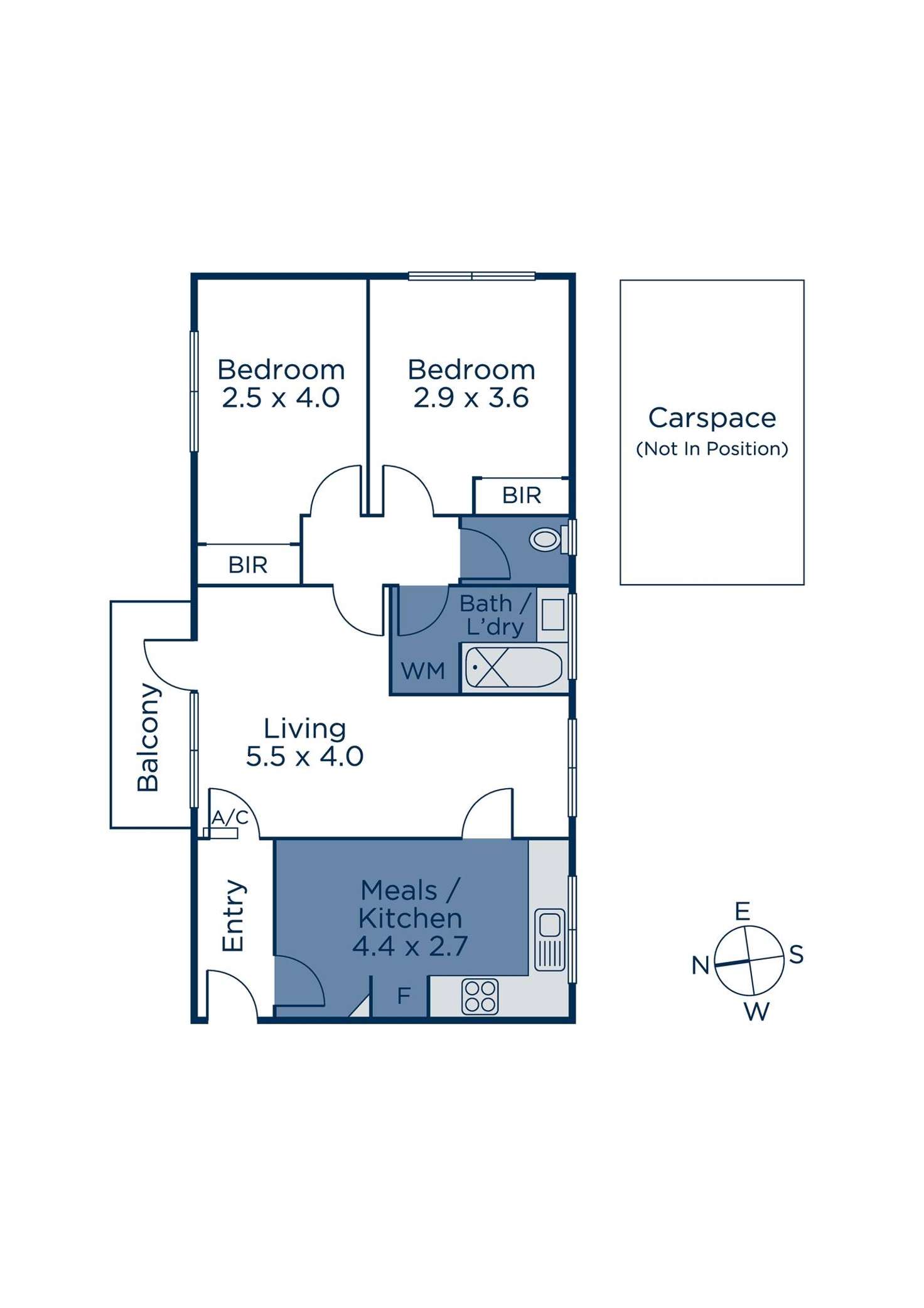 Floorplan of Homely apartment listing, 6/33 Elphin Grove, Hawthorn VIC 3122