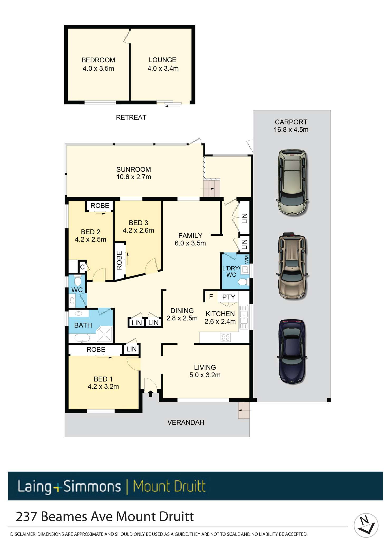 Floorplan of Homely house listing, 237 Beames Avenue, Mount Druitt NSW 2770