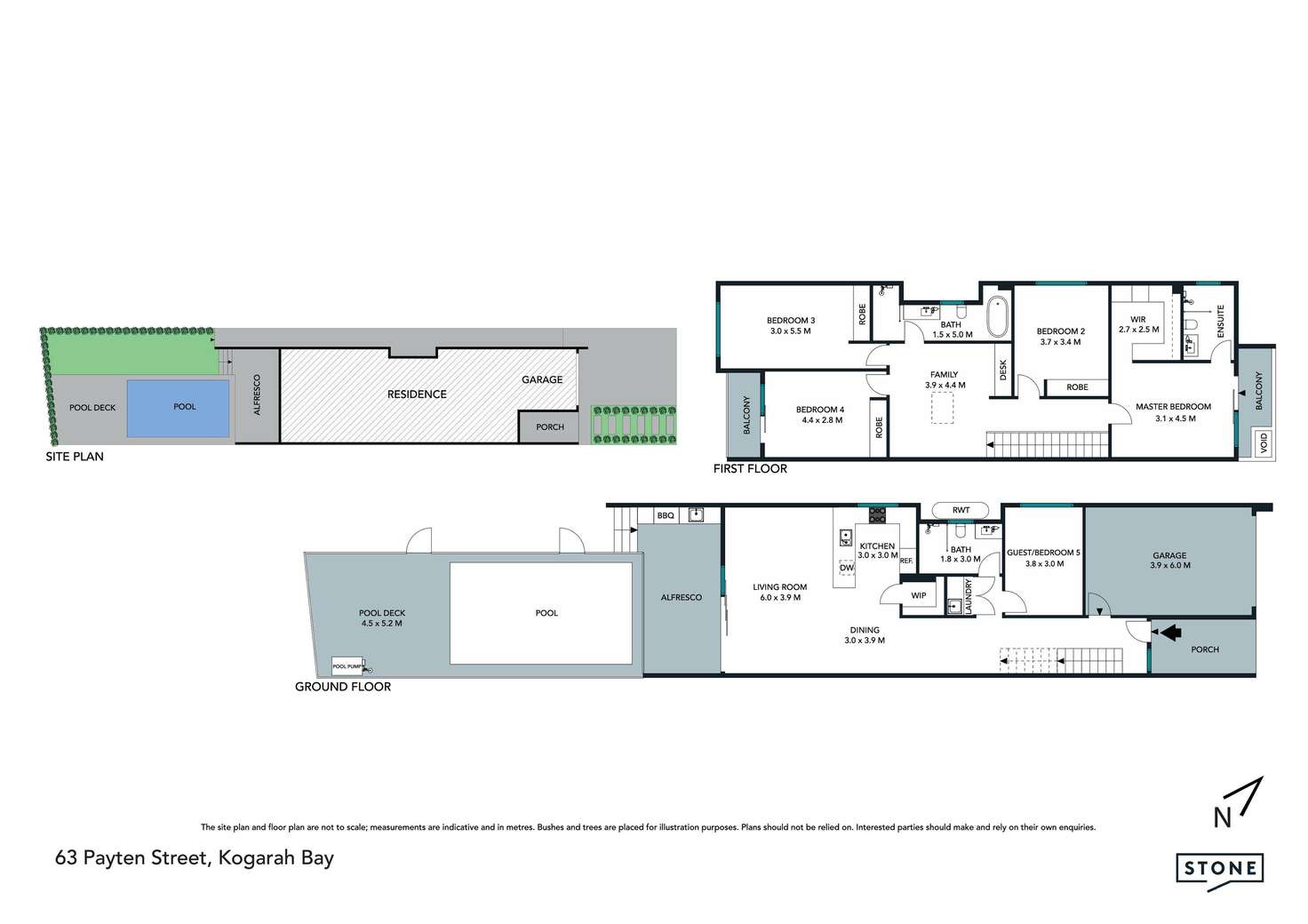 Floorplan of Homely house listing, 63 Payten Street, Kogarah Bay NSW 2217