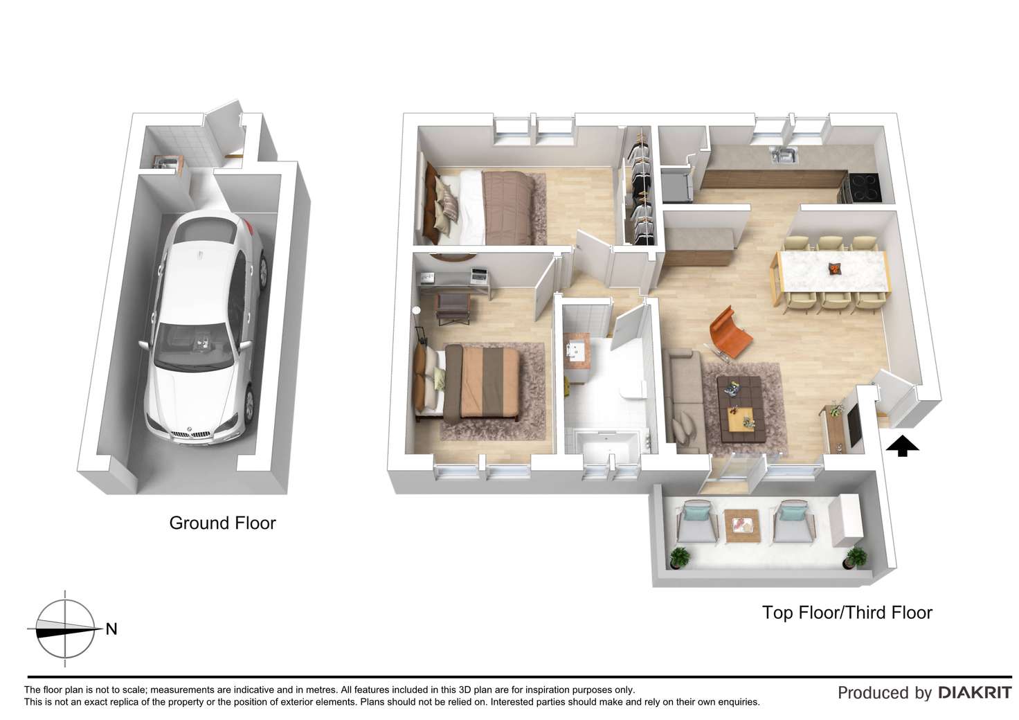 Floorplan of Homely apartment listing, 44/2-6 Abbott Street, Coogee NSW 2034