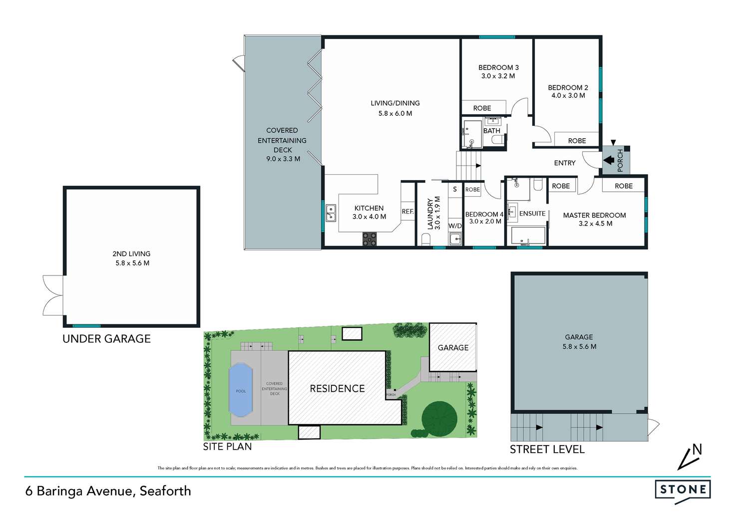 Floorplan of Homely house listing, 6 Baringa Avenue, Seaforth NSW 2092