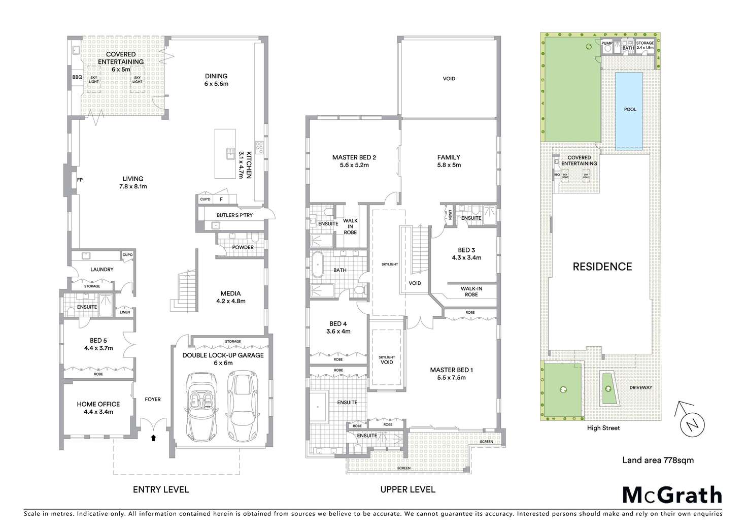 Floorplan of Homely house listing, 88 High Street, Hunters Hill NSW 2110