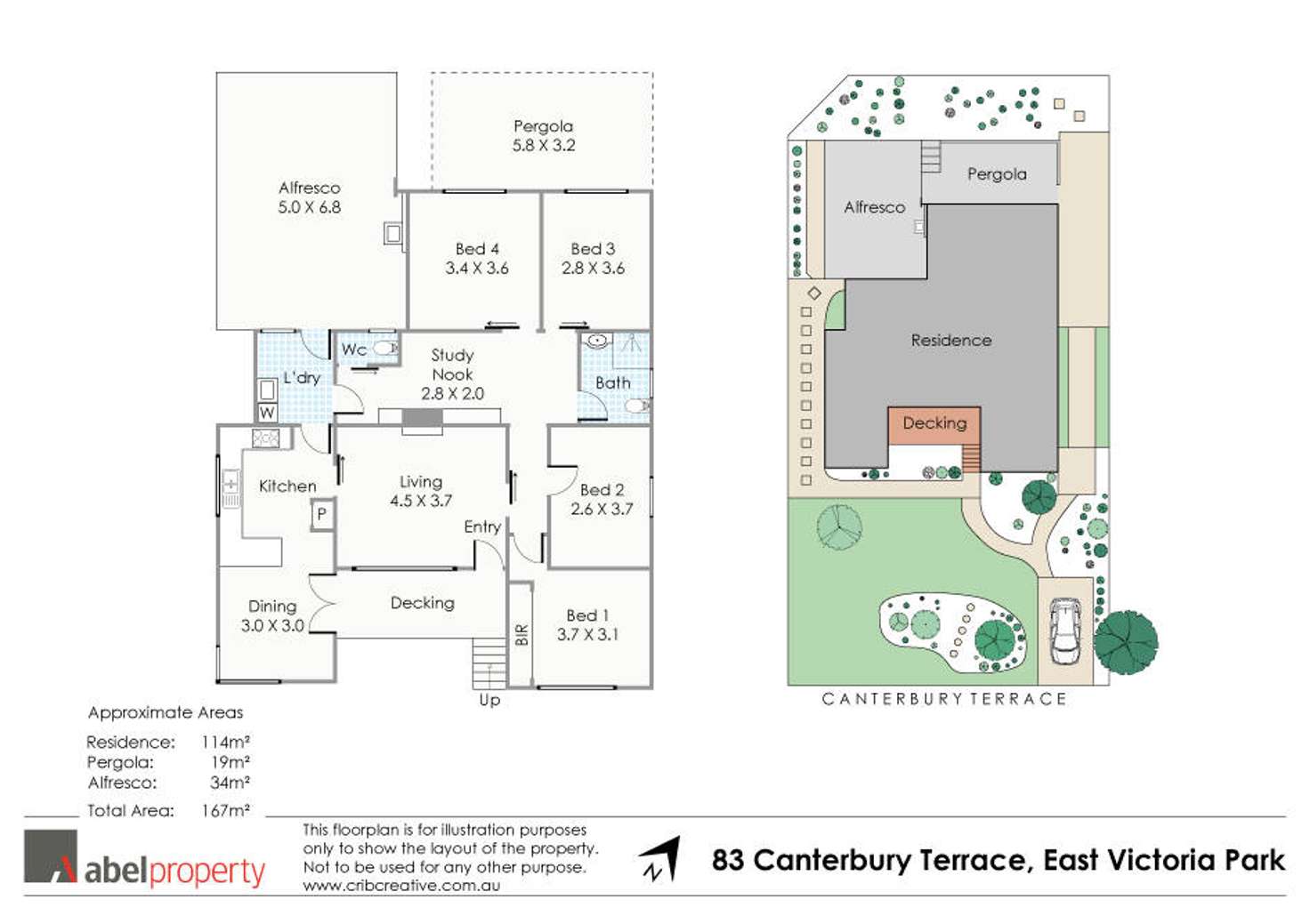 Floorplan of Homely house listing, 83 Canterbury Terrace, East Victoria Park WA 6101