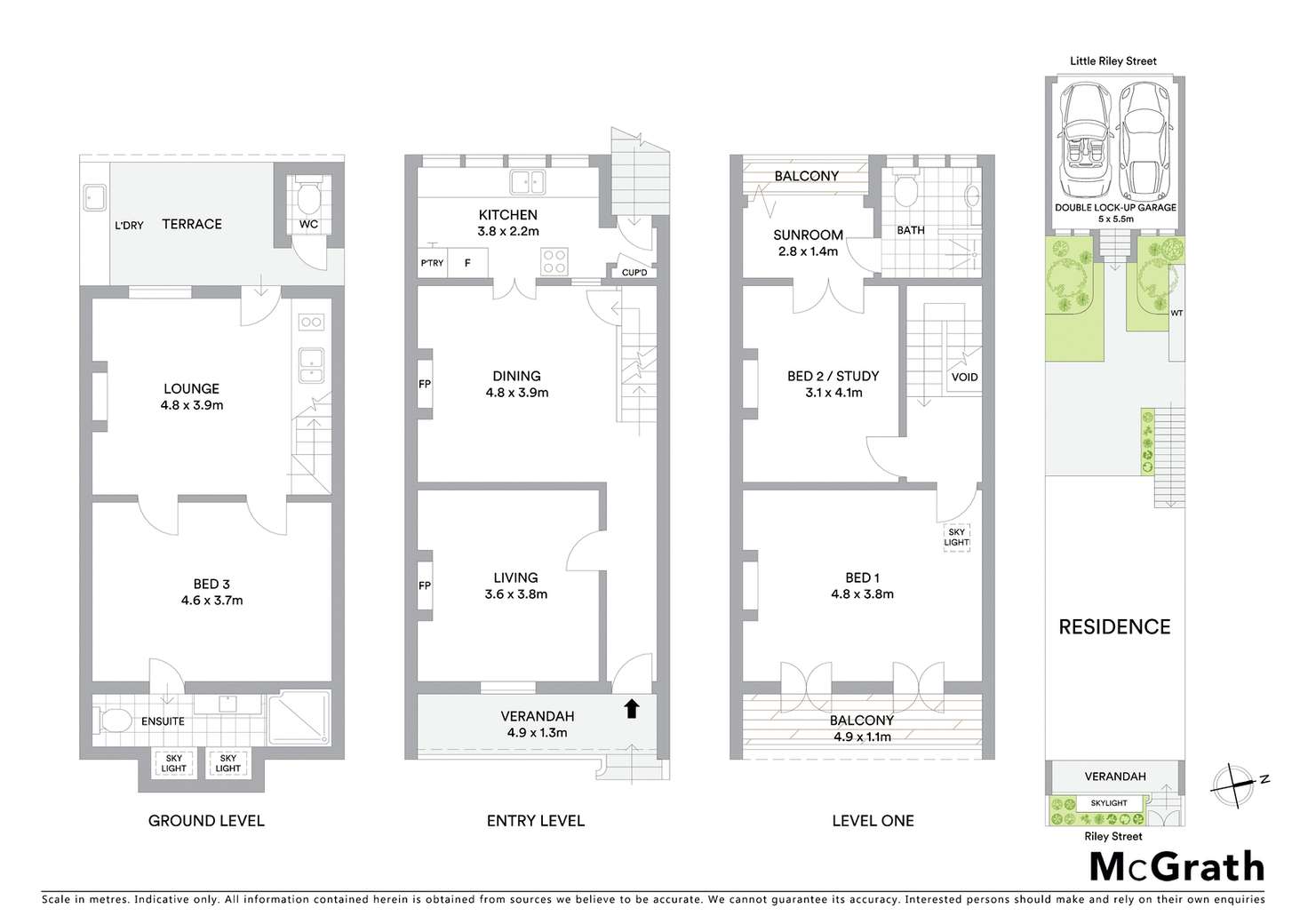 Floorplan of Homely house listing, 355 Riley Street, Surry Hills NSW 2010