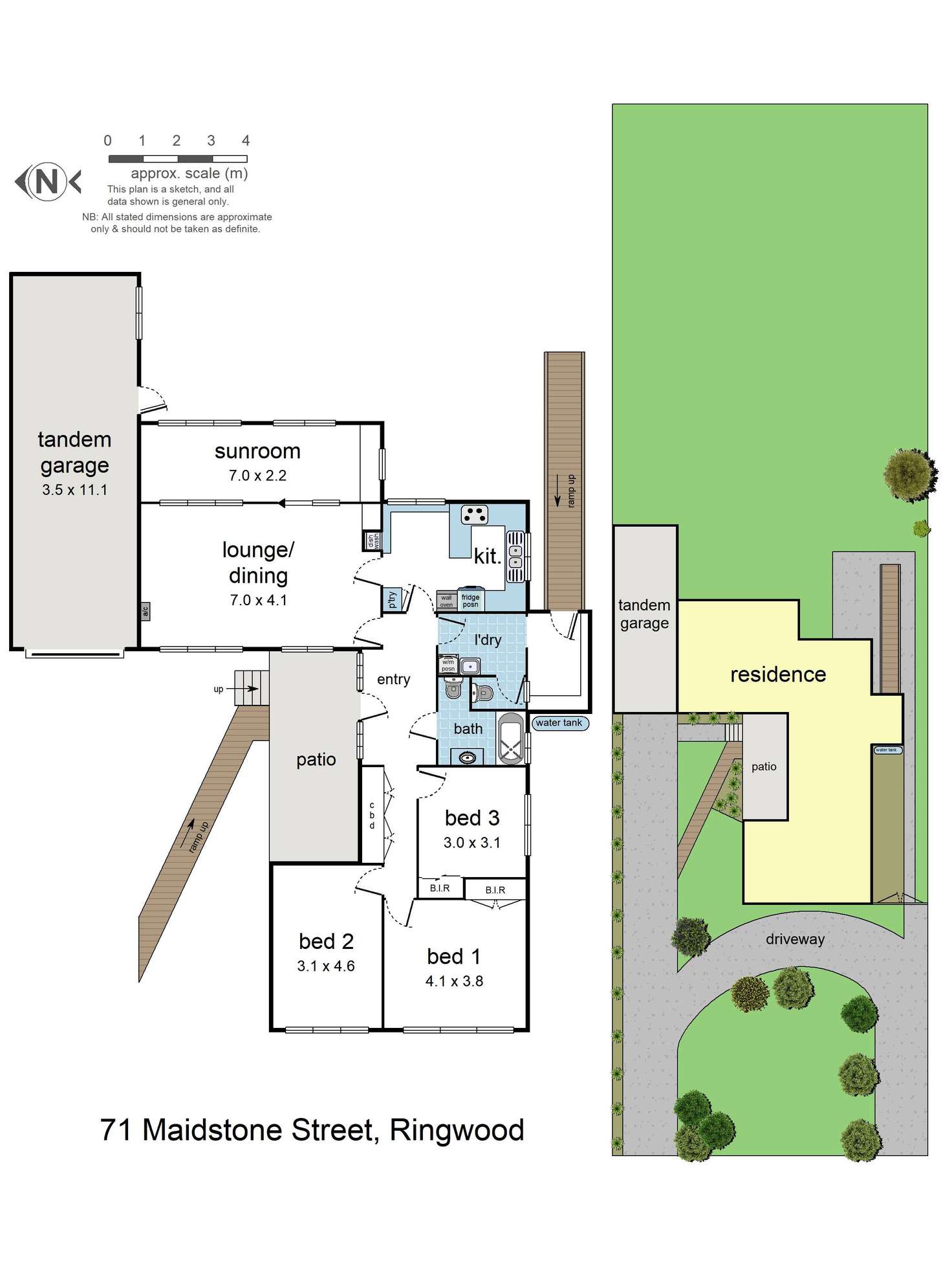 Floorplan of Homely house listing, 71 Maidstone Street, Ringwood VIC 3134